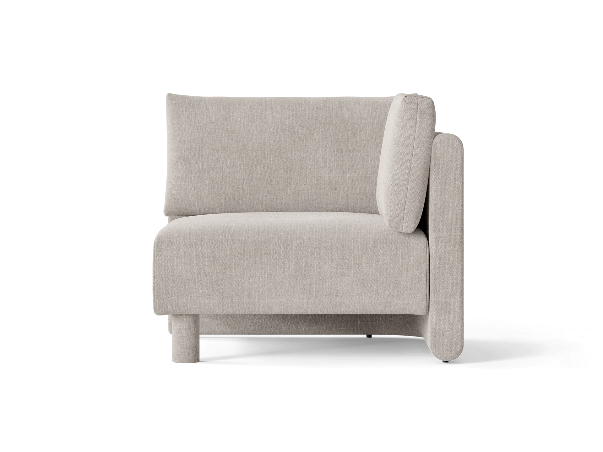Dase Sofa Corner - Cotton Linen - Natural - UK