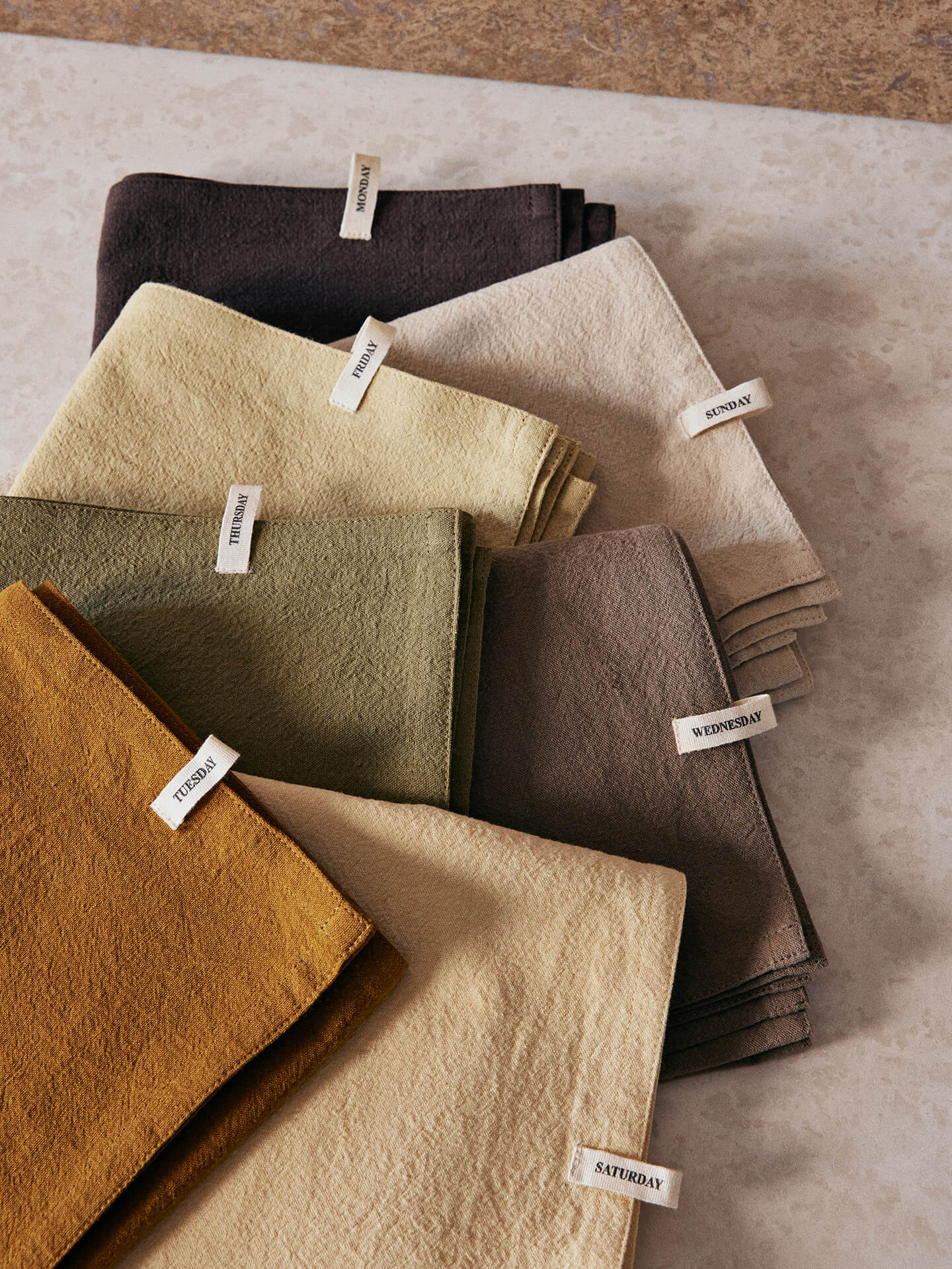 Day Tea Towel & Cloth Gift Set - Image 2