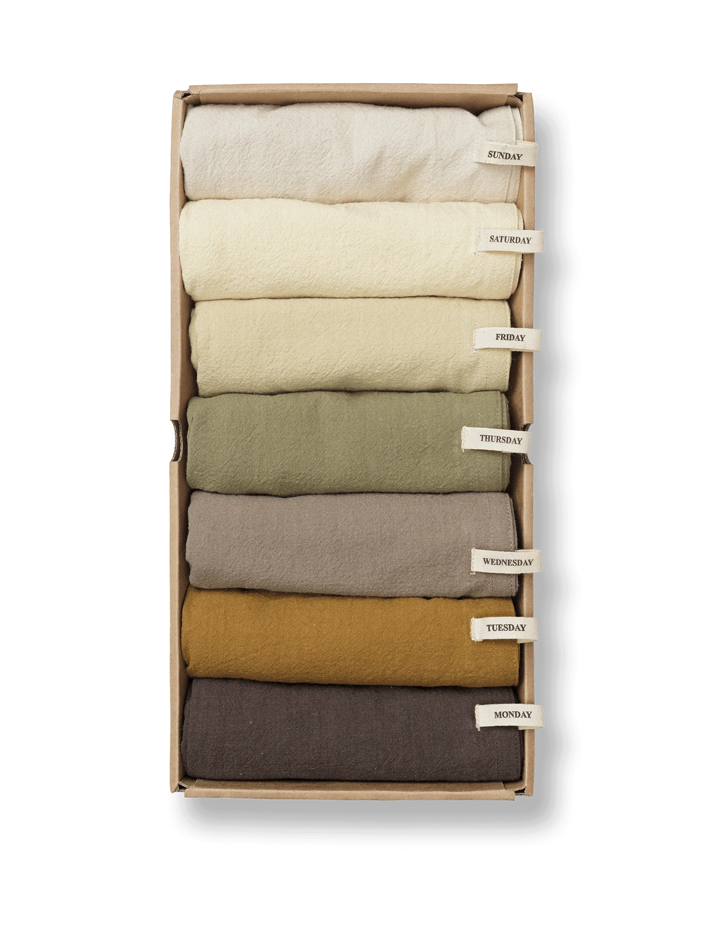 Day Tea Towel - Set of 7 - Calm