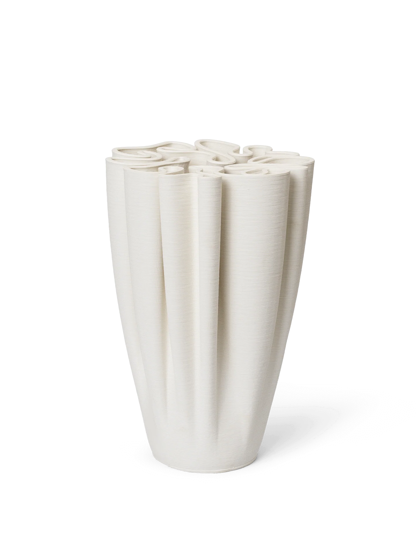 Dedali Vase - Large - Off-White