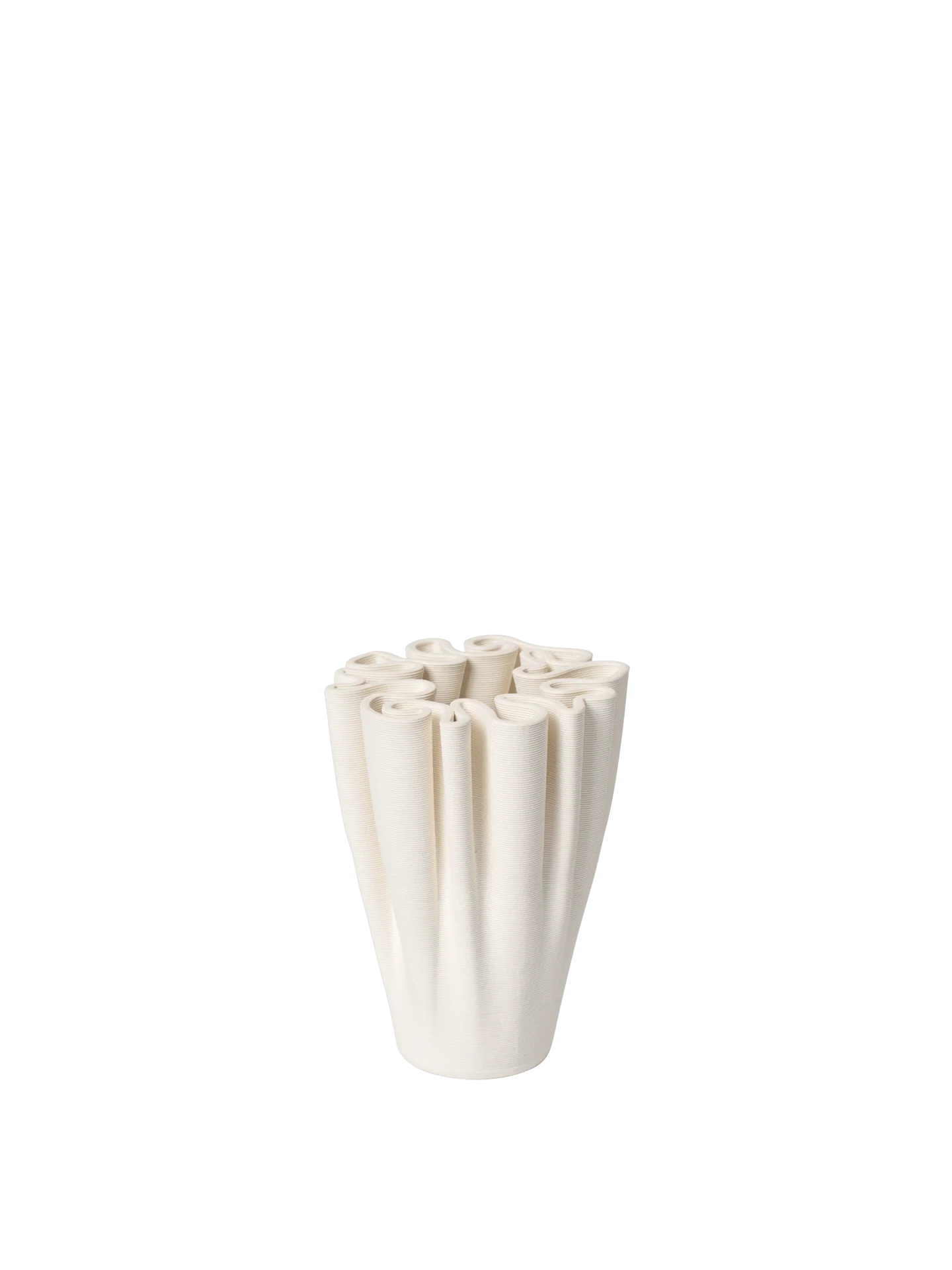 Dedali Vase - Small - Off-White