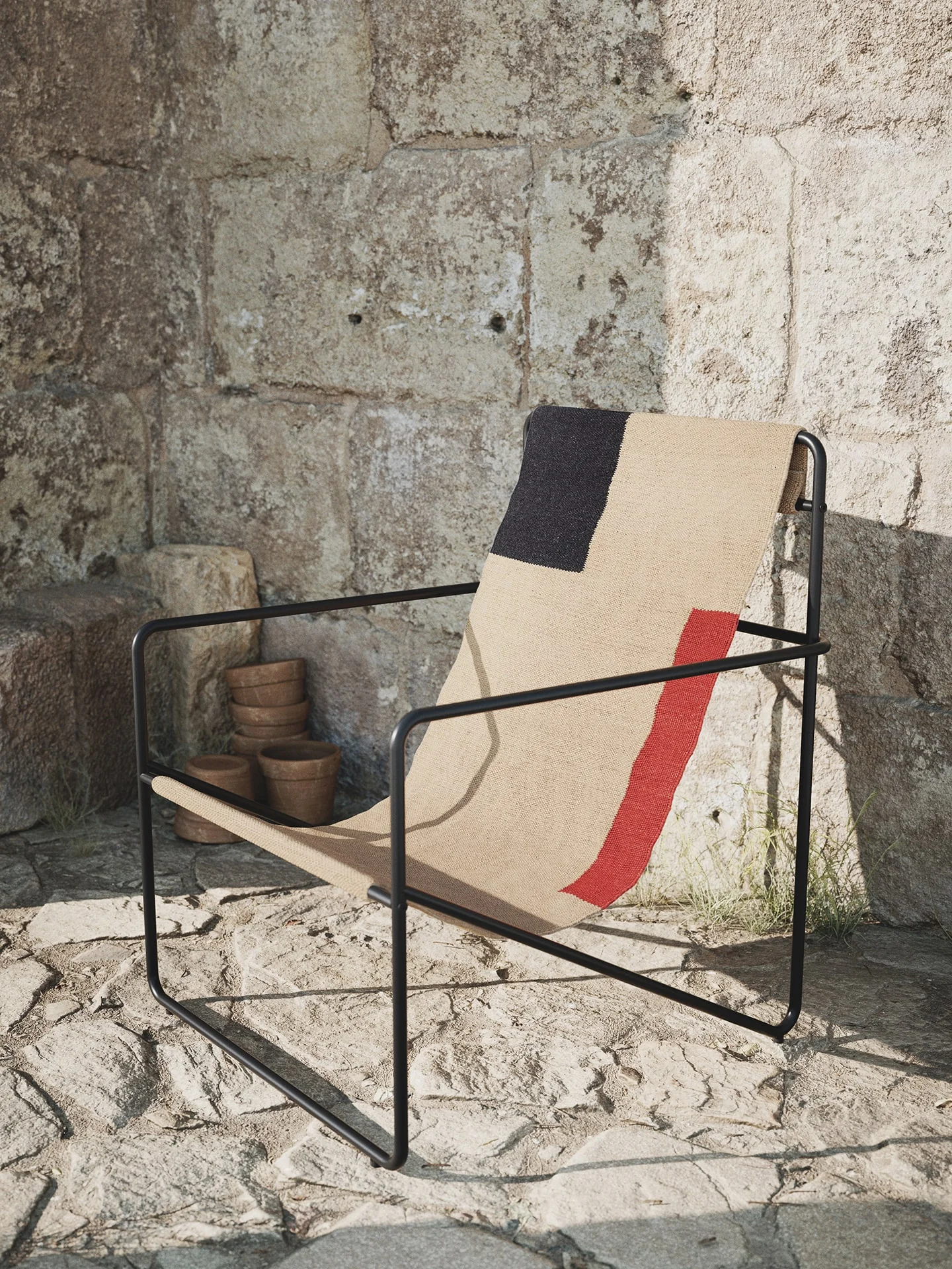 Desert Lounge Chair - Black - Block - Image 2
