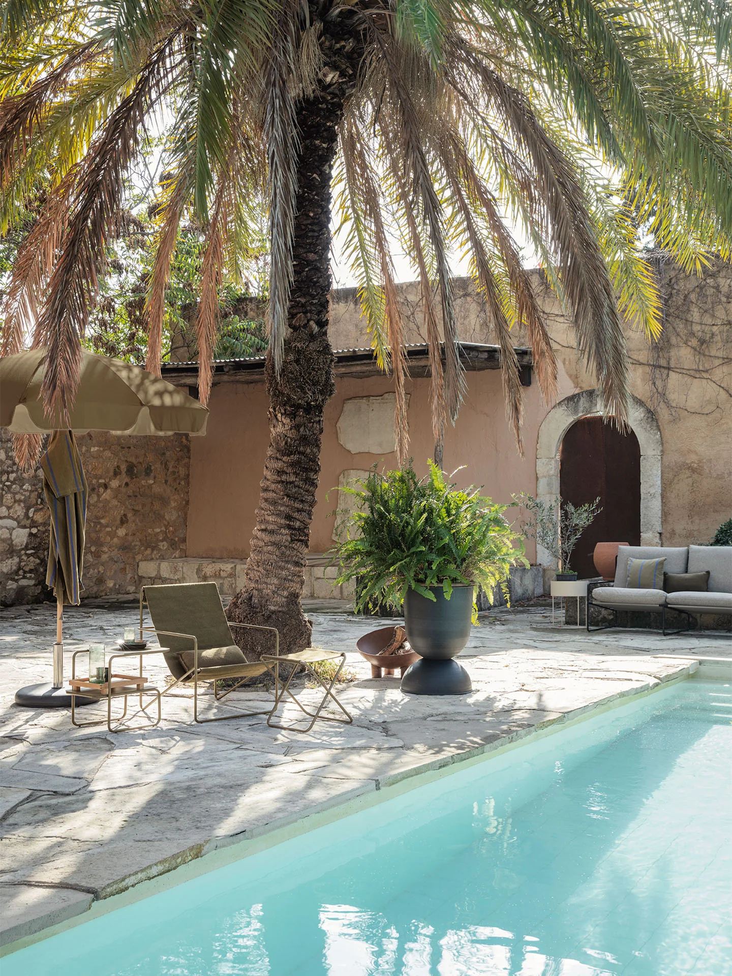 Desert Lounge Chair - Olive - Olive - Image 3