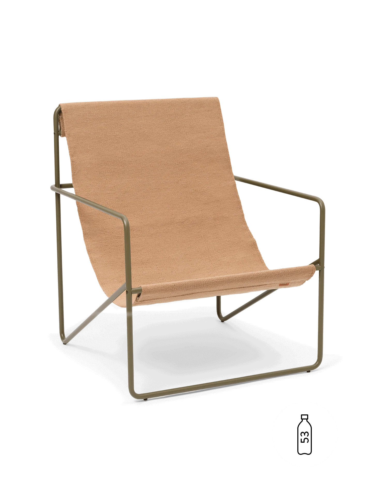Desert Lounge Chair - Olive - Sand