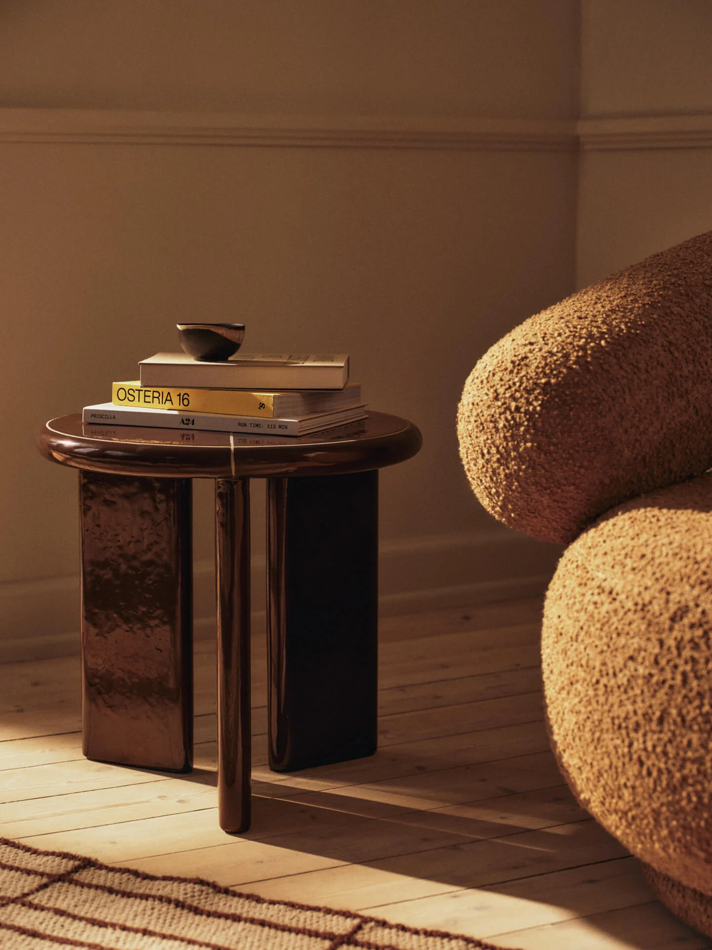 Deya Side Table - Chestnut Brown - Image 2