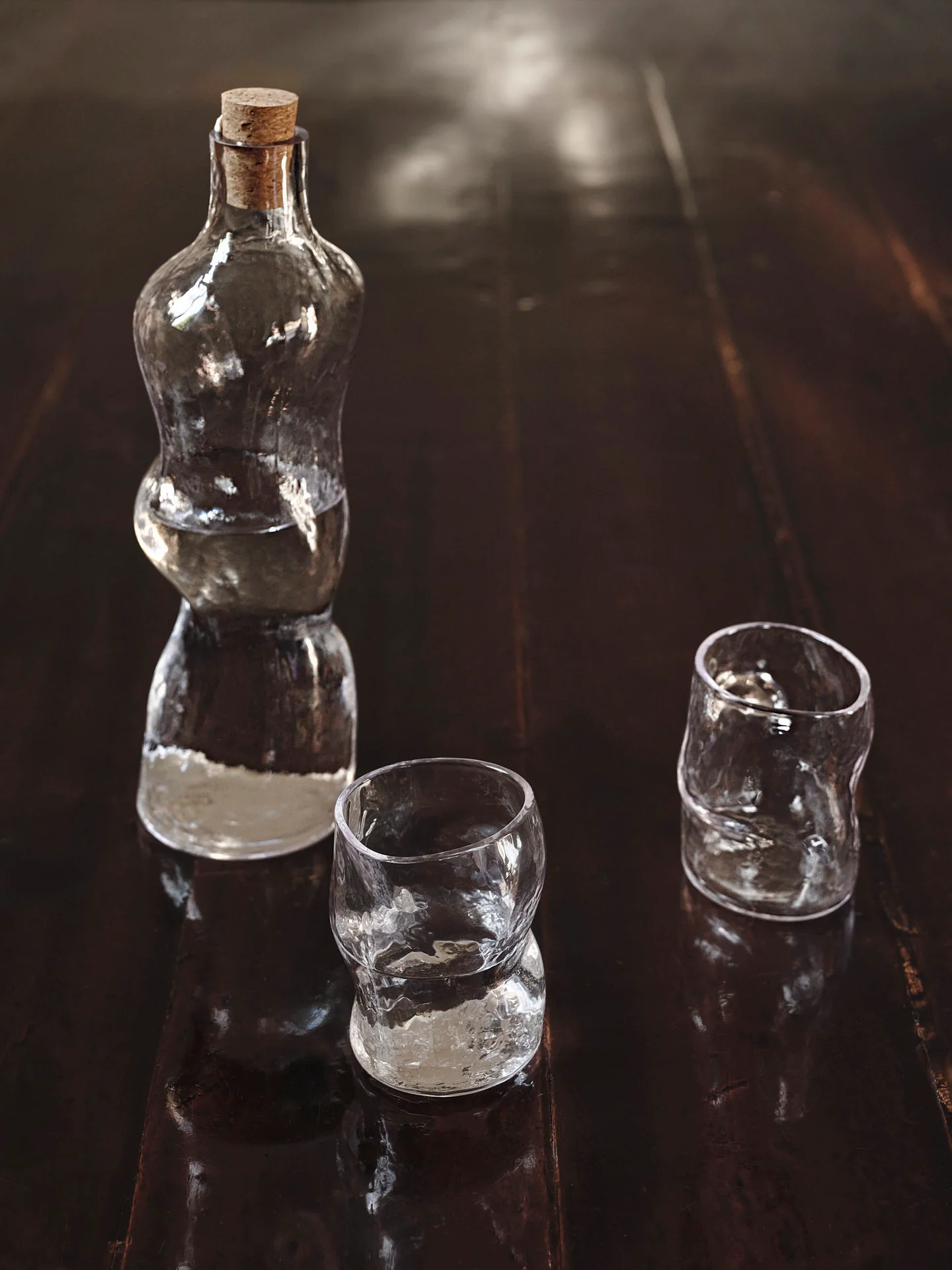 Dimple Bottle - Clear - Image 2
