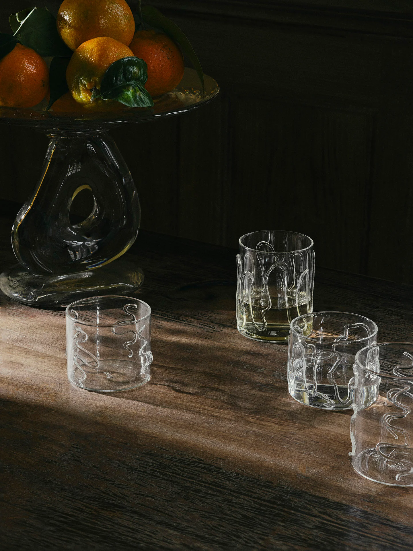 Doodle Glasses - Set of 2 - Low - Clear - Image 2