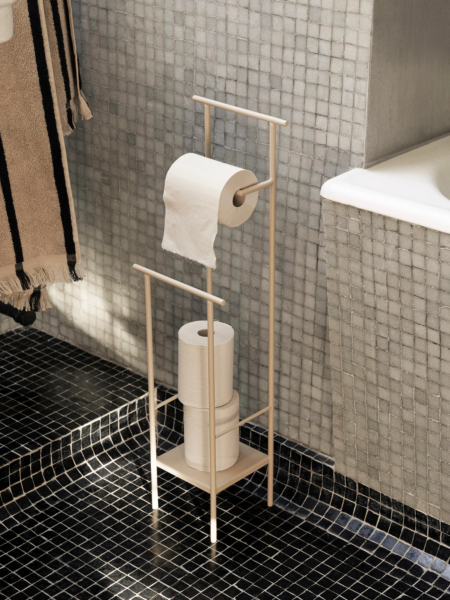 Dora Toilet Paper Stand - Cashmere - Image 2