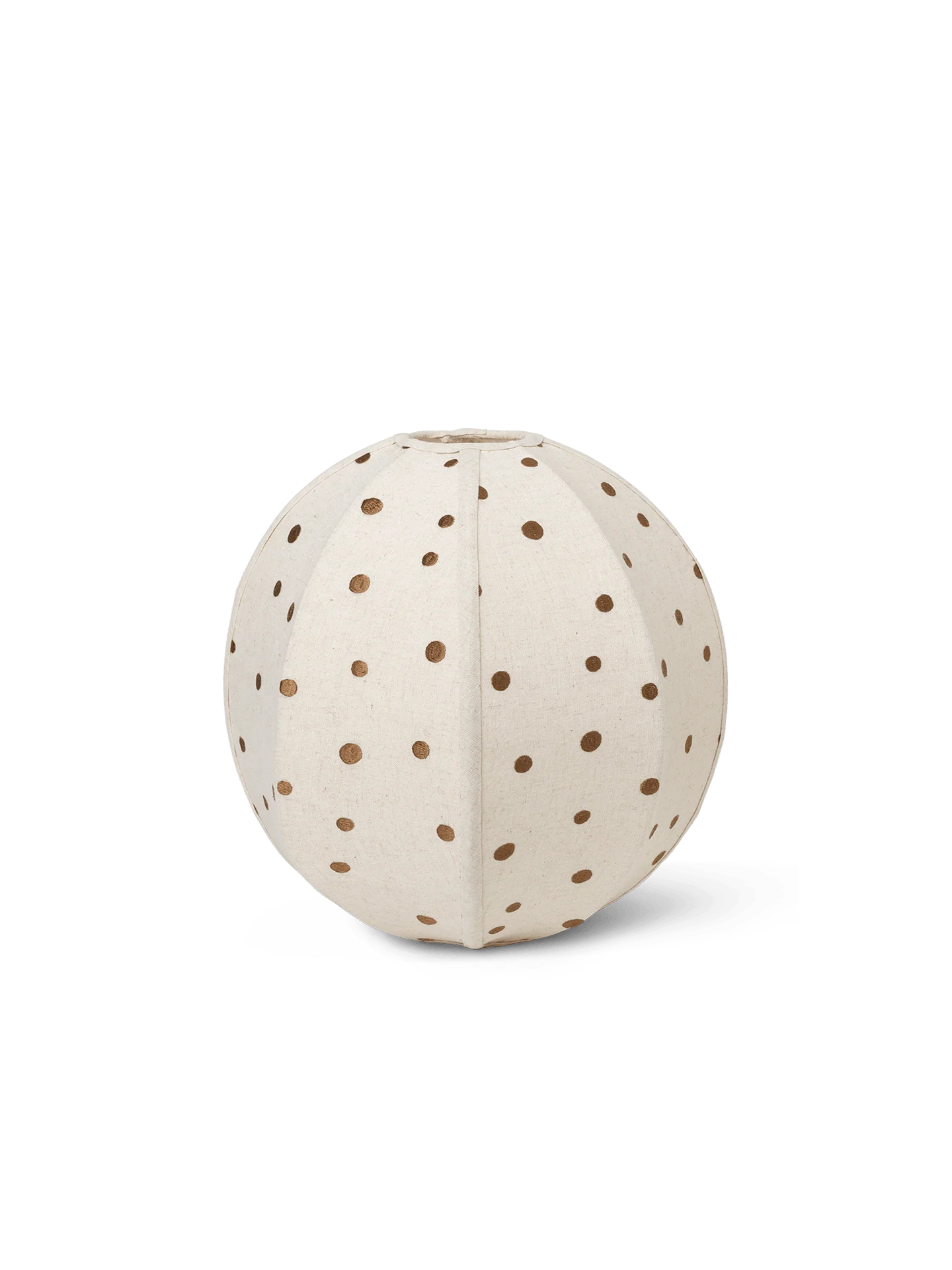 Dots Embroidered Textile Lampshade