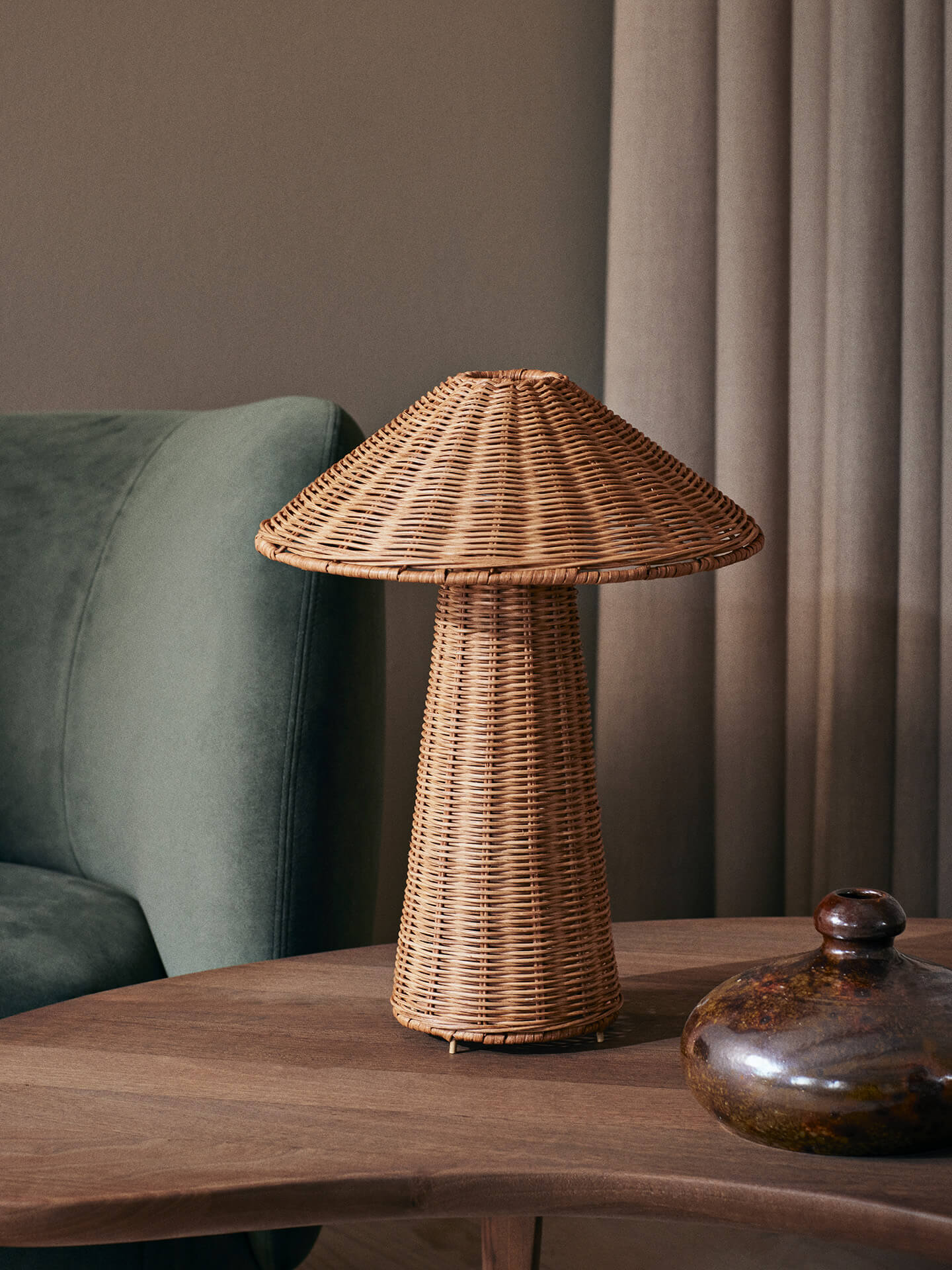 Dou Table Lamp - Natural - Image 2