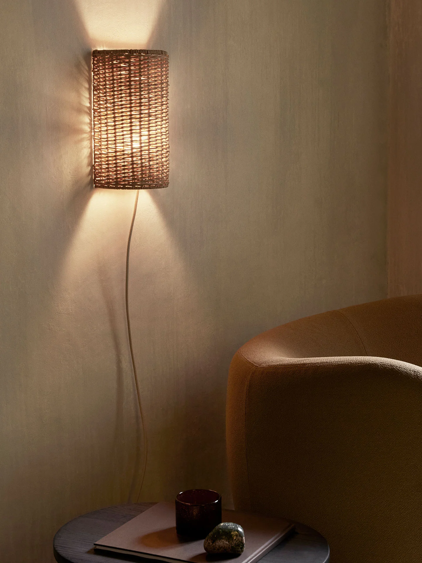 Dou Wall Lampshade - Natural - Image 2