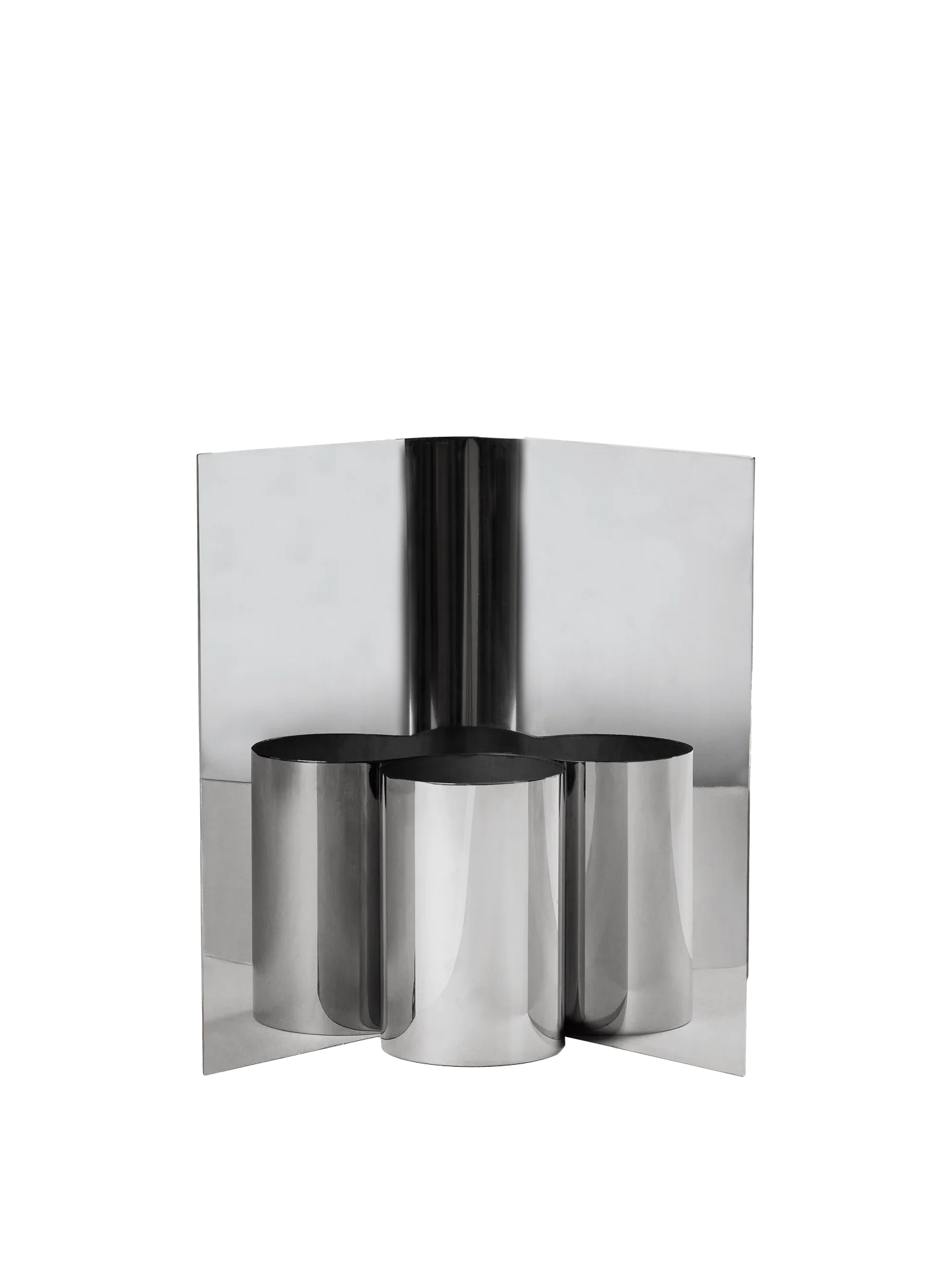 Eddy Vase - Mirror Polished