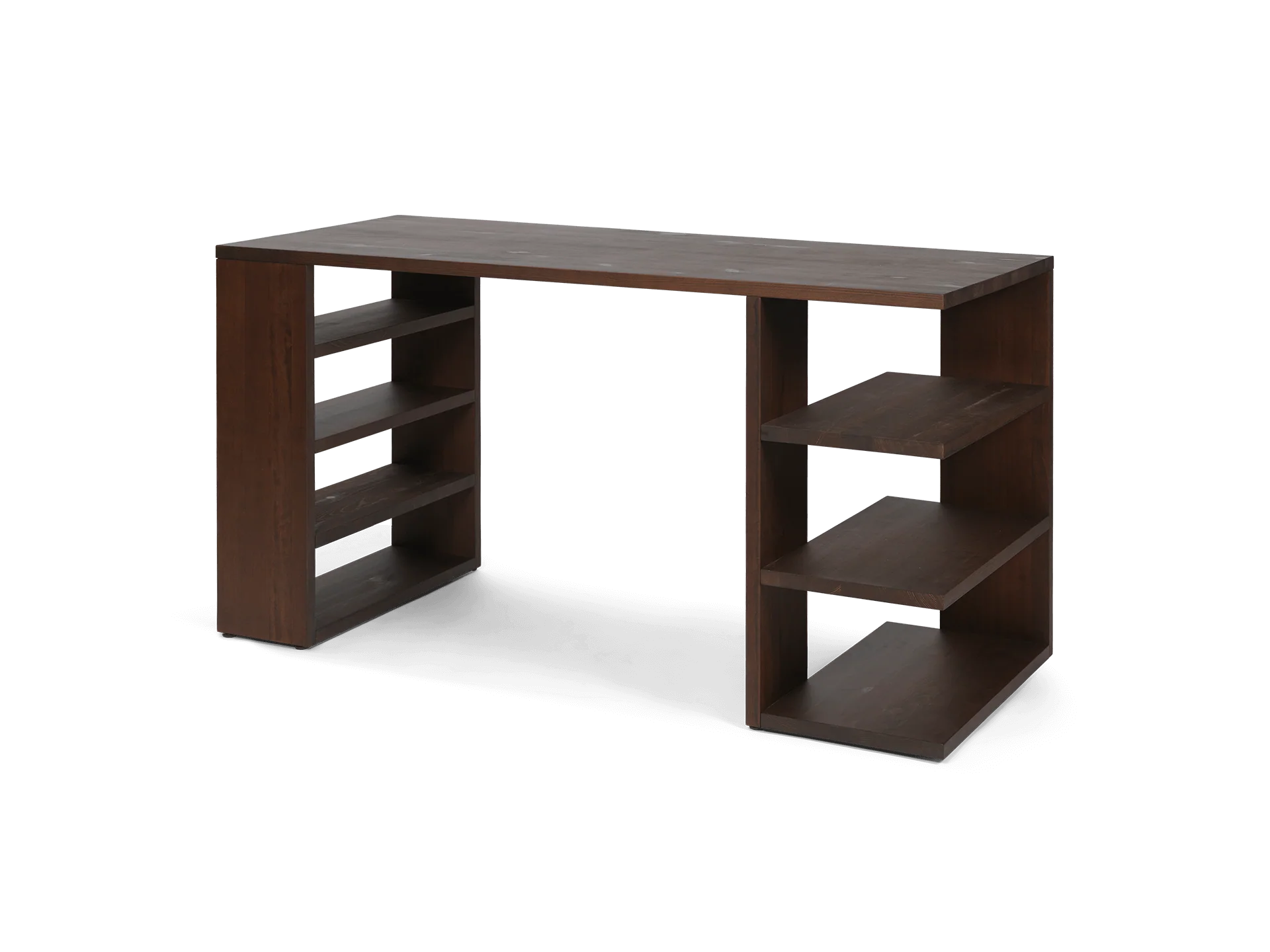 Edre Desk - Dark Stained Pine
