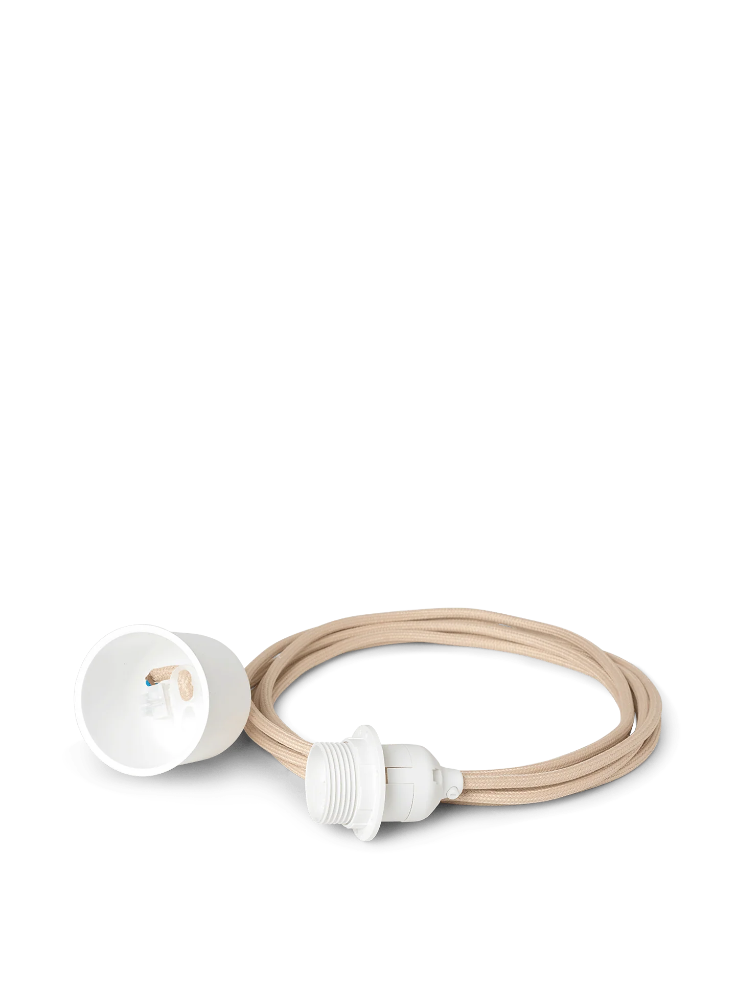Fabric Cord Set - 2m - Pendant - Sand