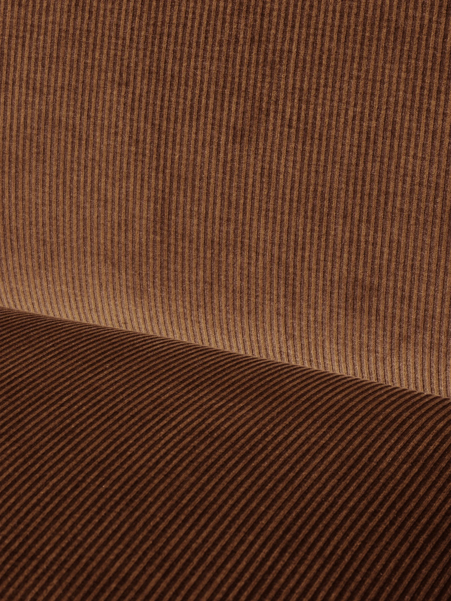 Fabric Sample - Devoré Velvet - Rust - Image 2