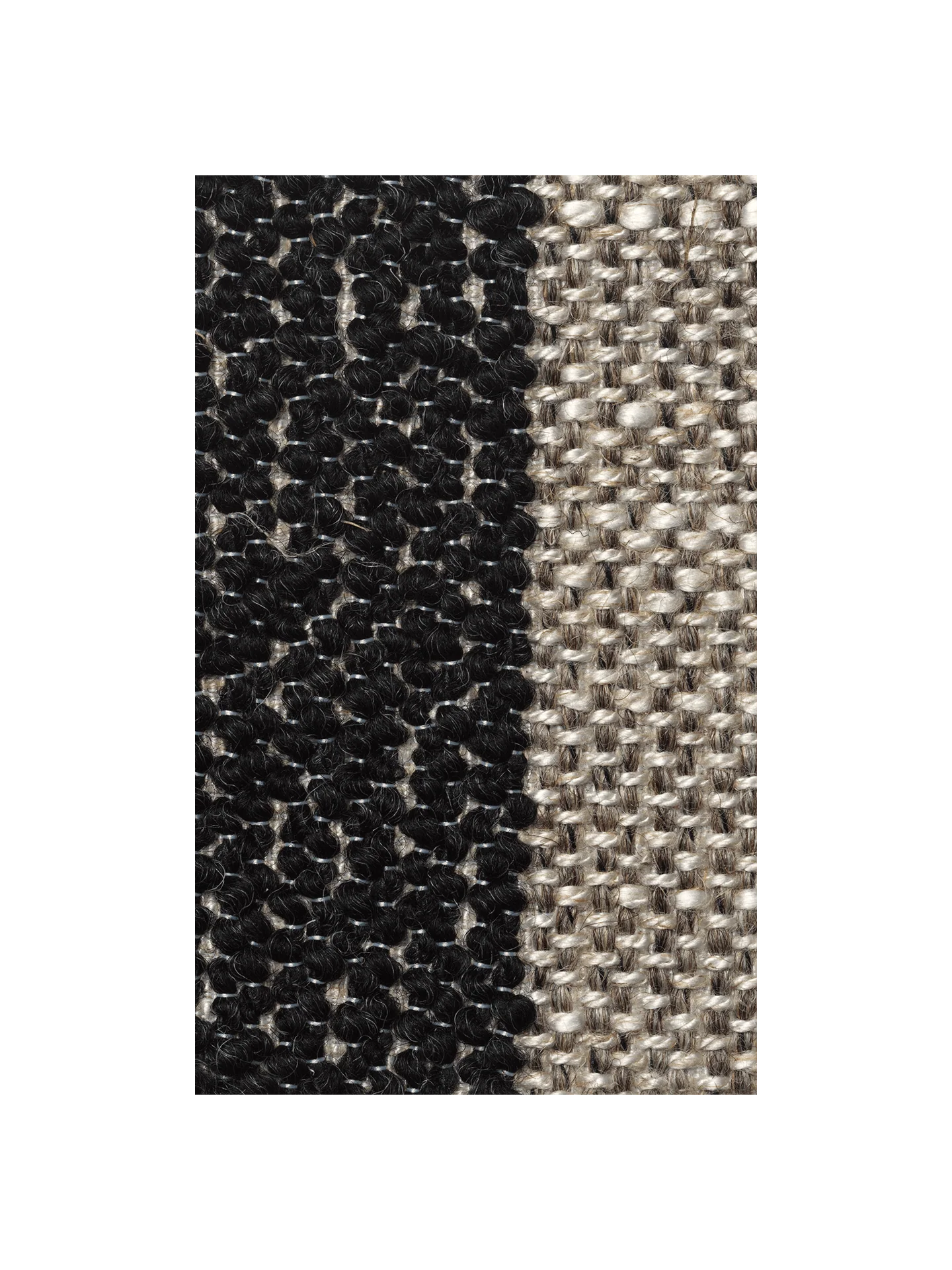 Fabric Sample - Louisiana - Sand/Black