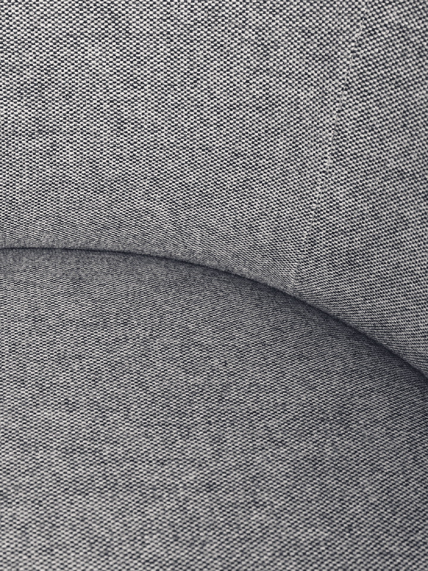 Fabric Sample - Main Line Flax - Navy Melange - Image 2