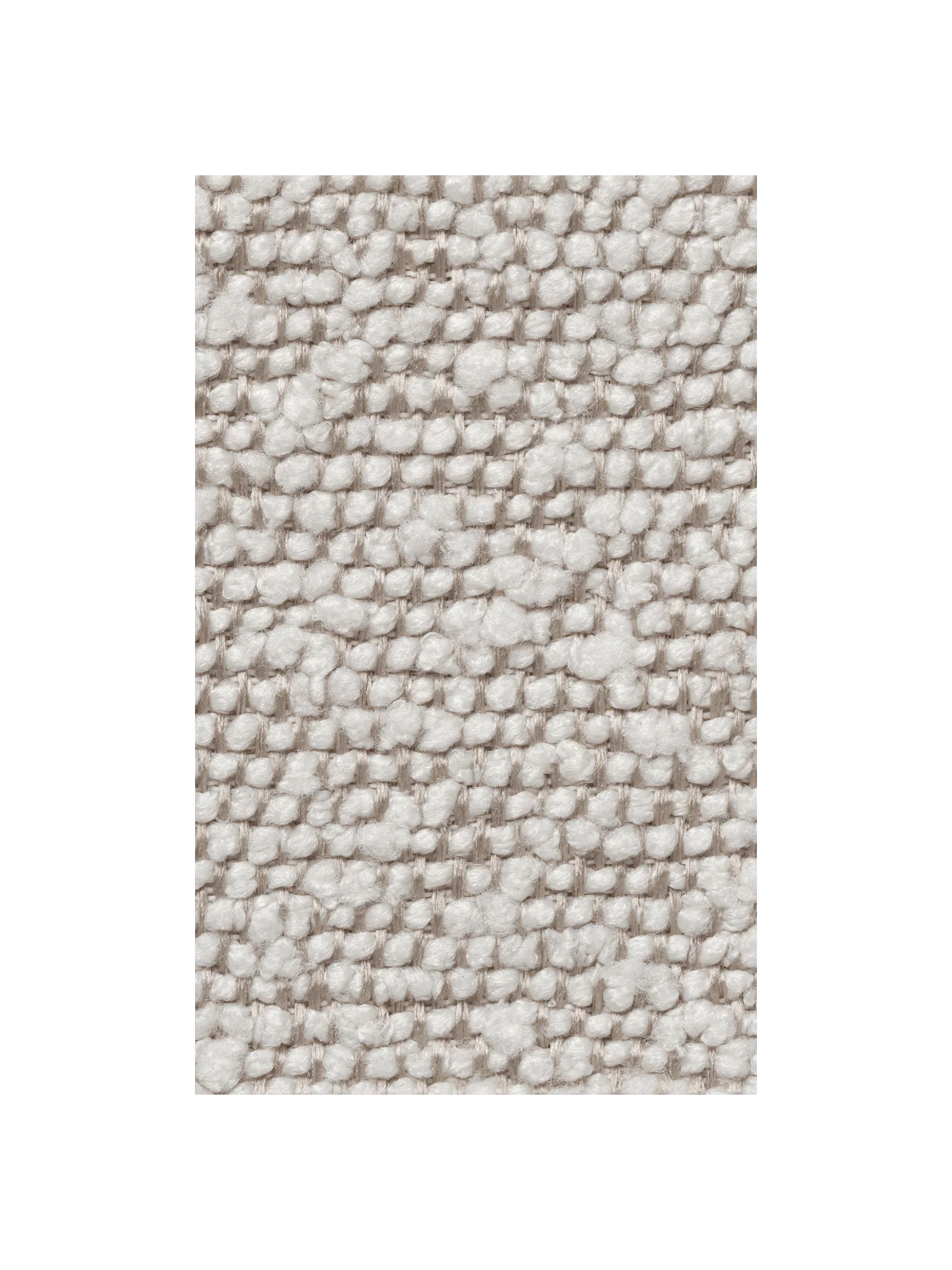 Fabric Sample - Rugged Bouclé - Off-White