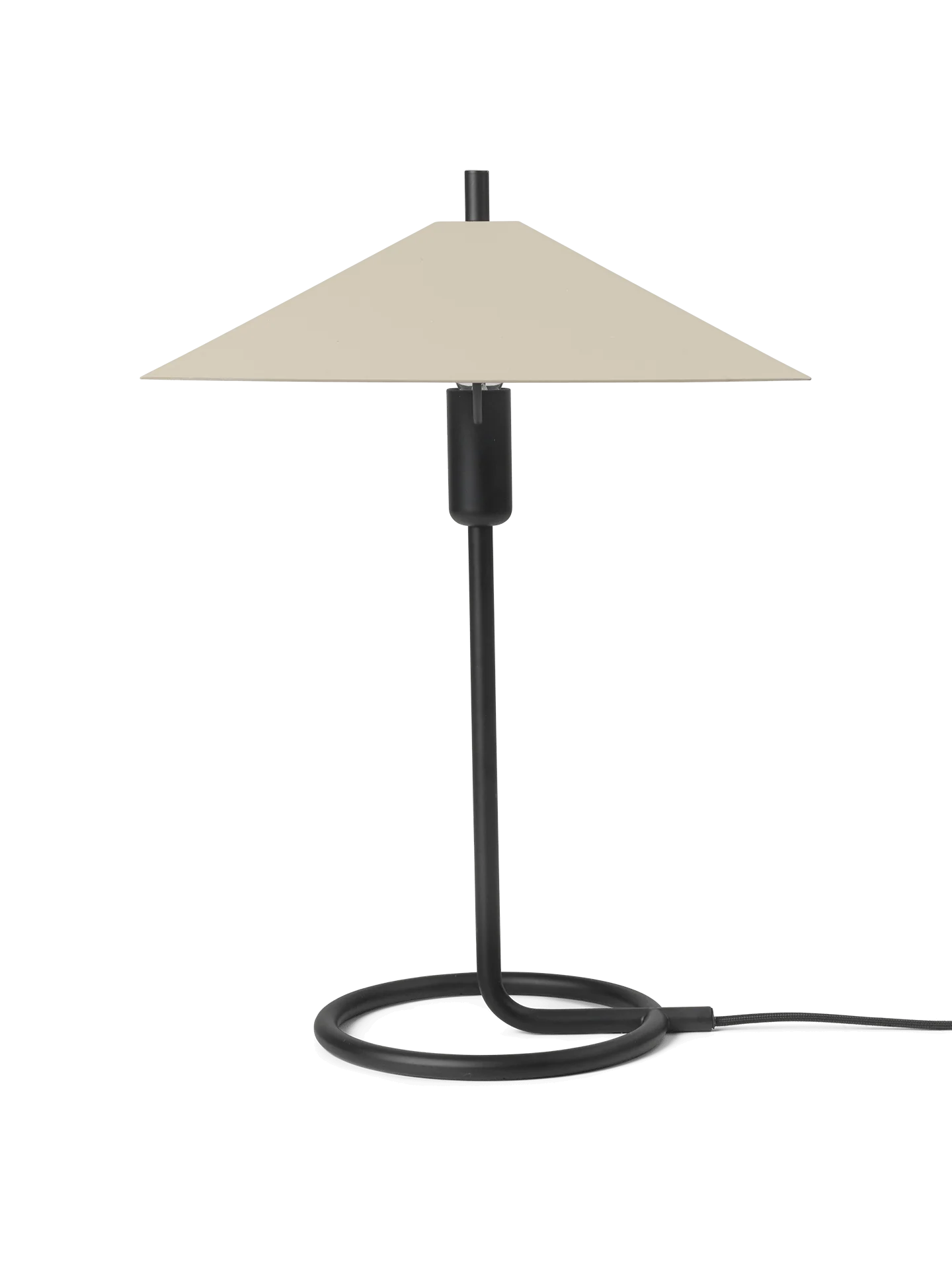 Filo Table Lamp Square - Black/Cashmere