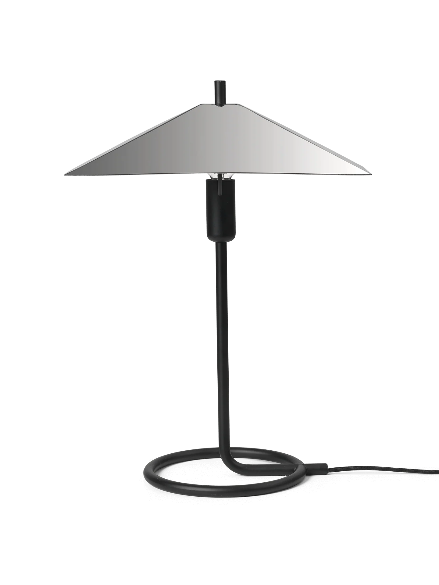 Filo Table Lamp Square - Black/Mirror Polished