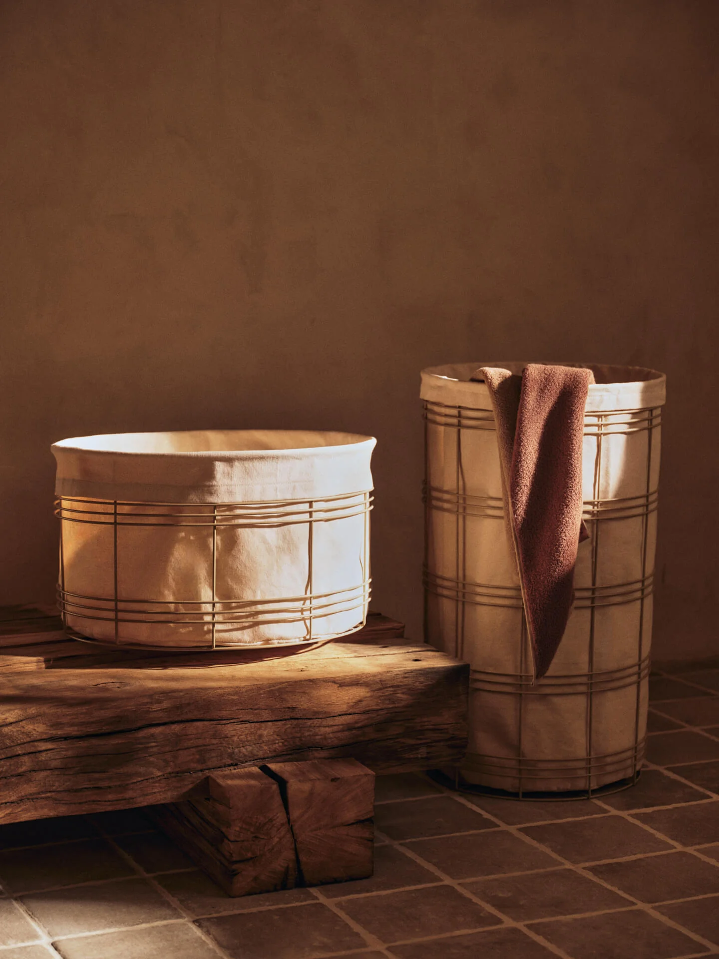 Fio Basket - Low - Cashmere/Natural - Image 2