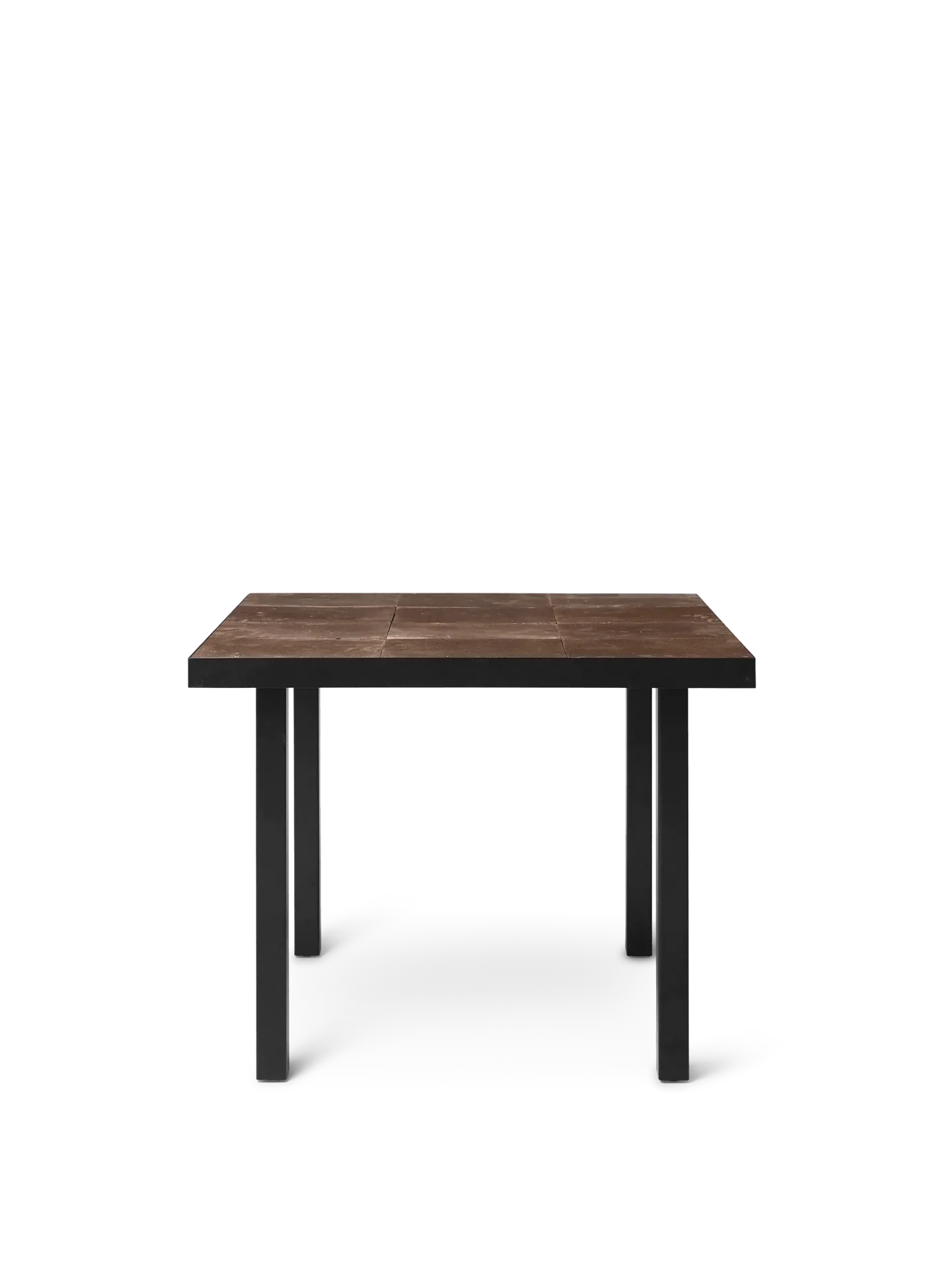Flod Café Table - Mocha/Black