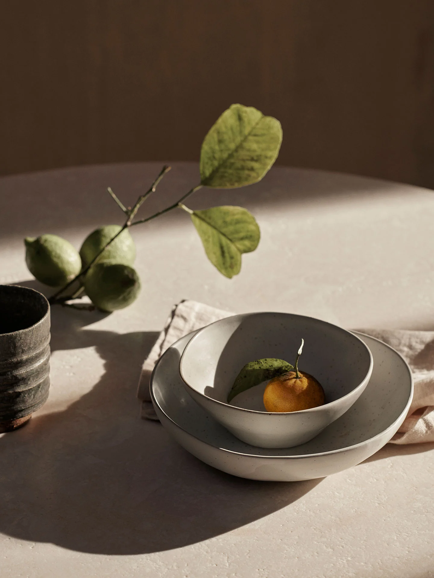 Flow Bowl - Large - Off-White Speckle - Image 2