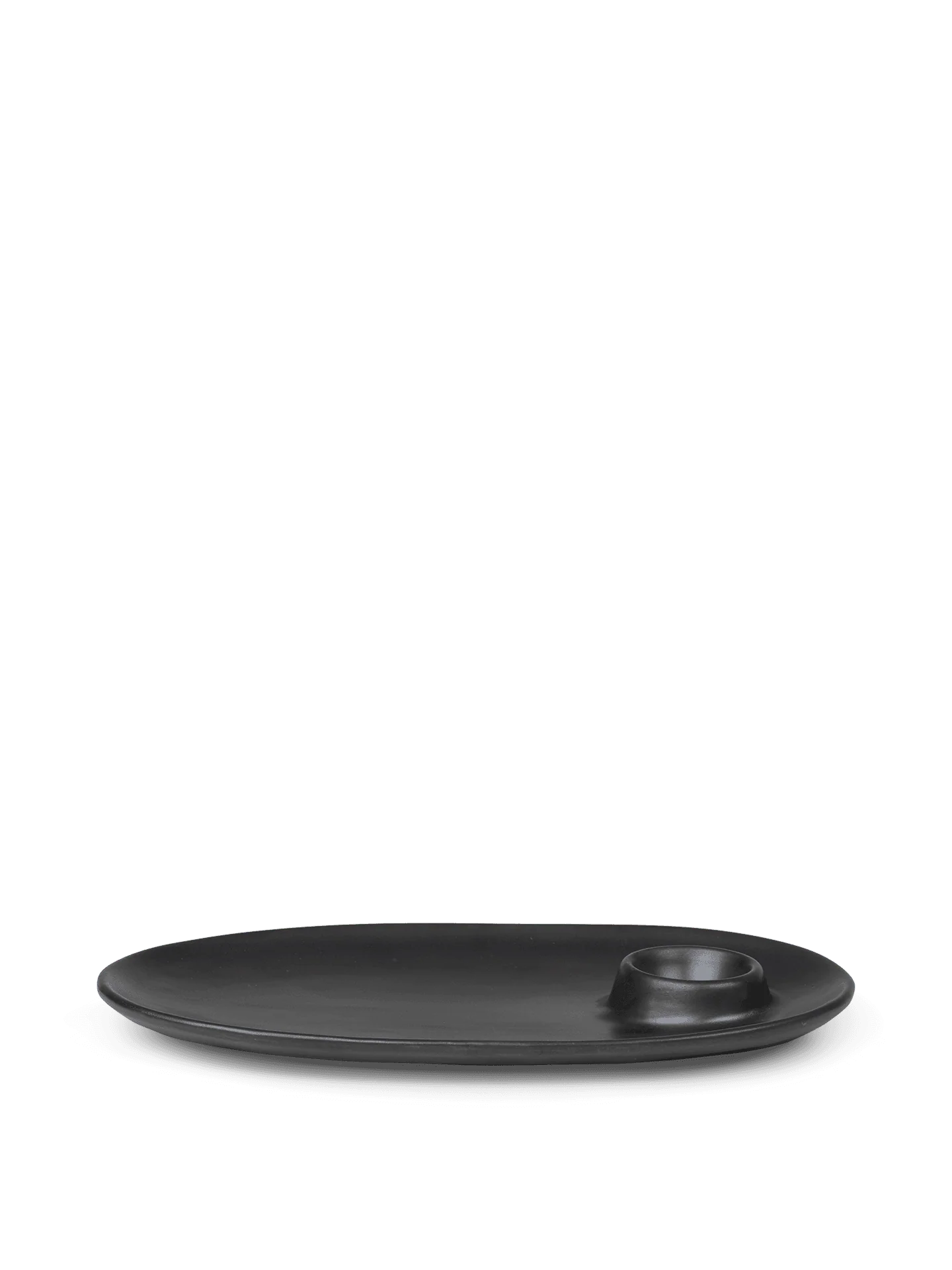 Flow Breakfast Plate - Black