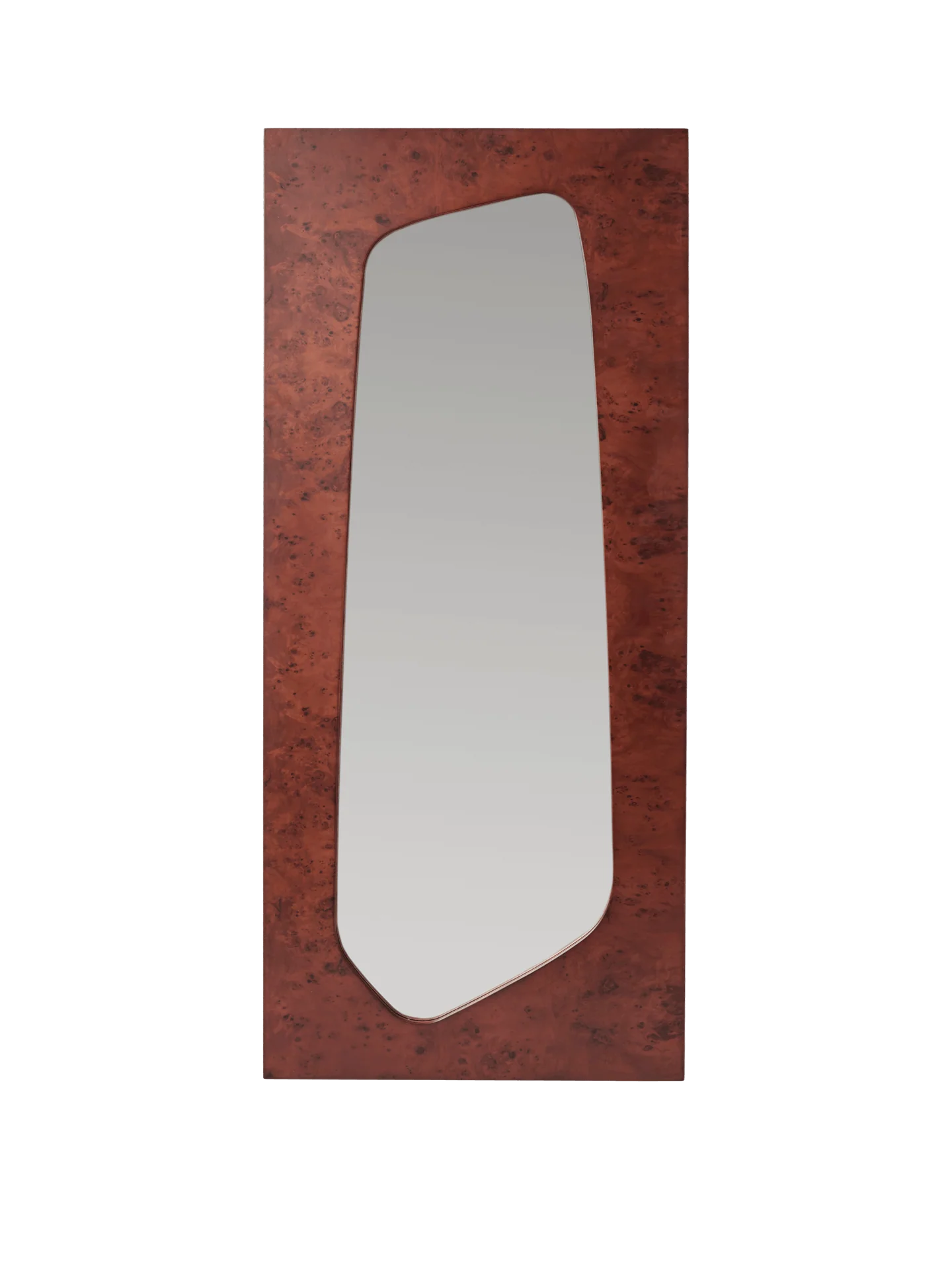 Folia Mirror - Large - Dark Stained Burl