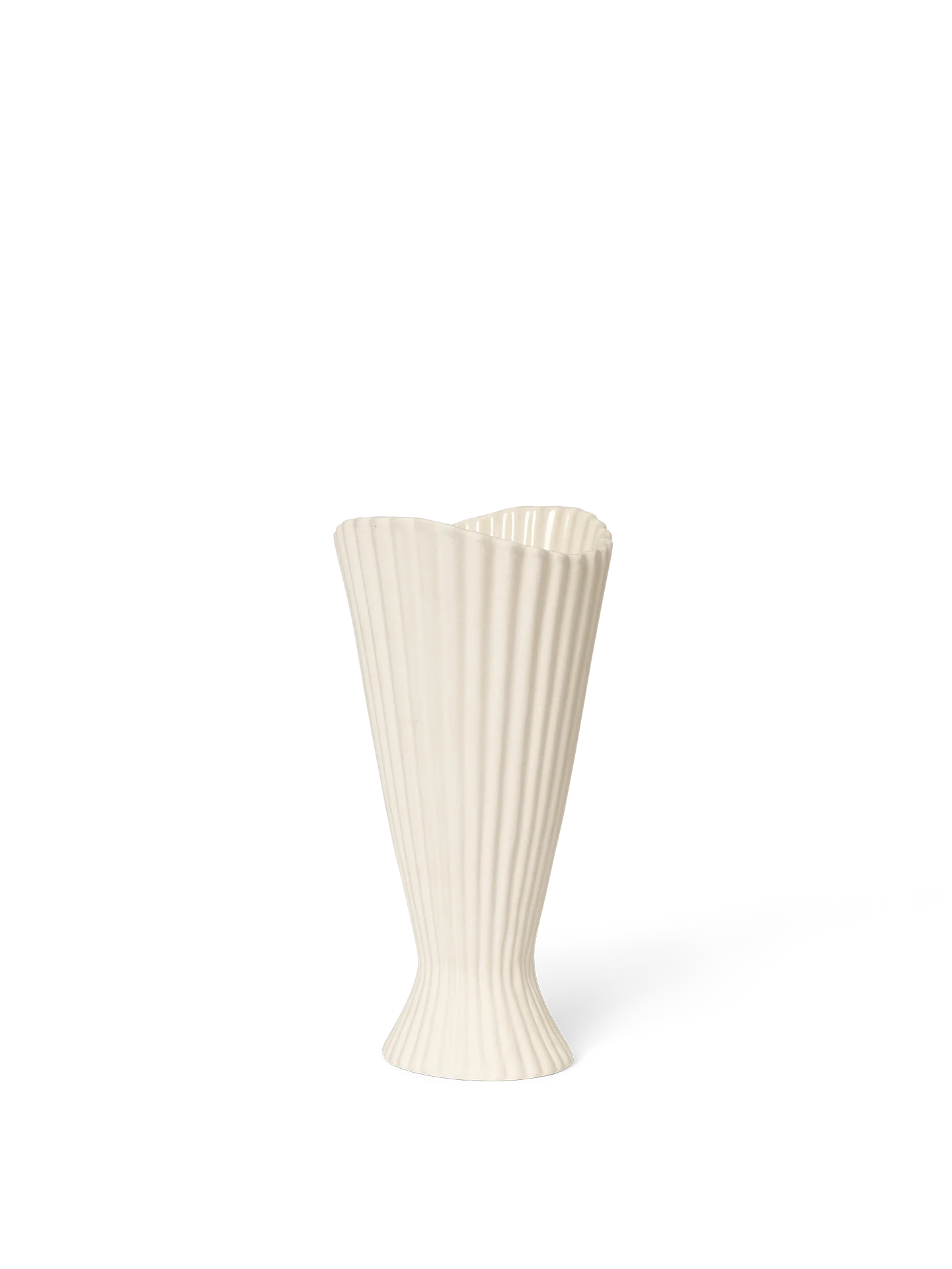 Fountain Vase - Small - Off-White - Image 4