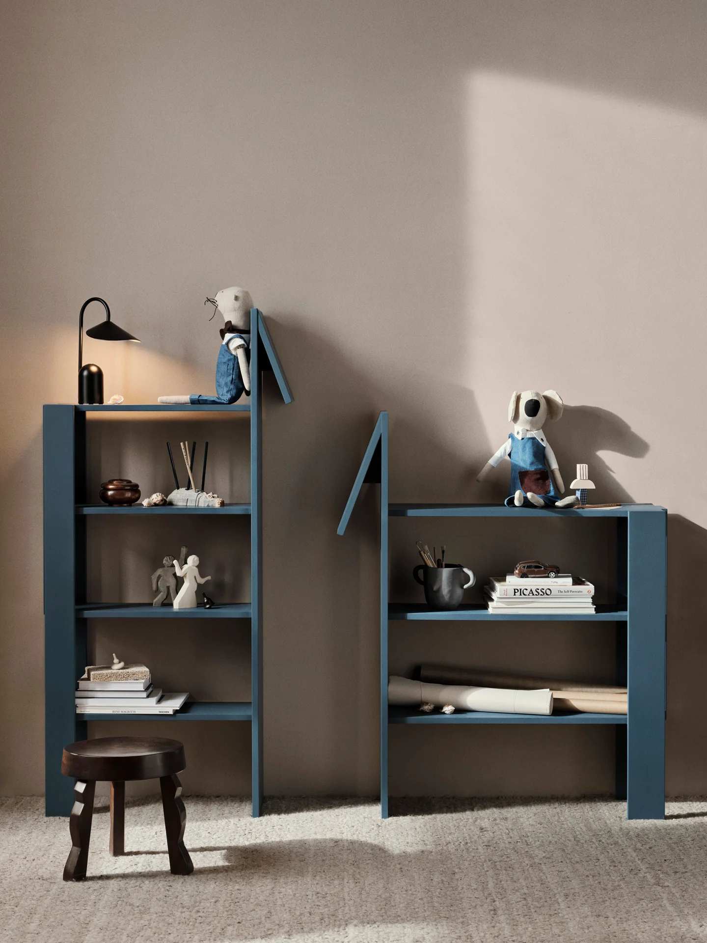 Giraffe Bookcase - Dark Blue - Image 2
