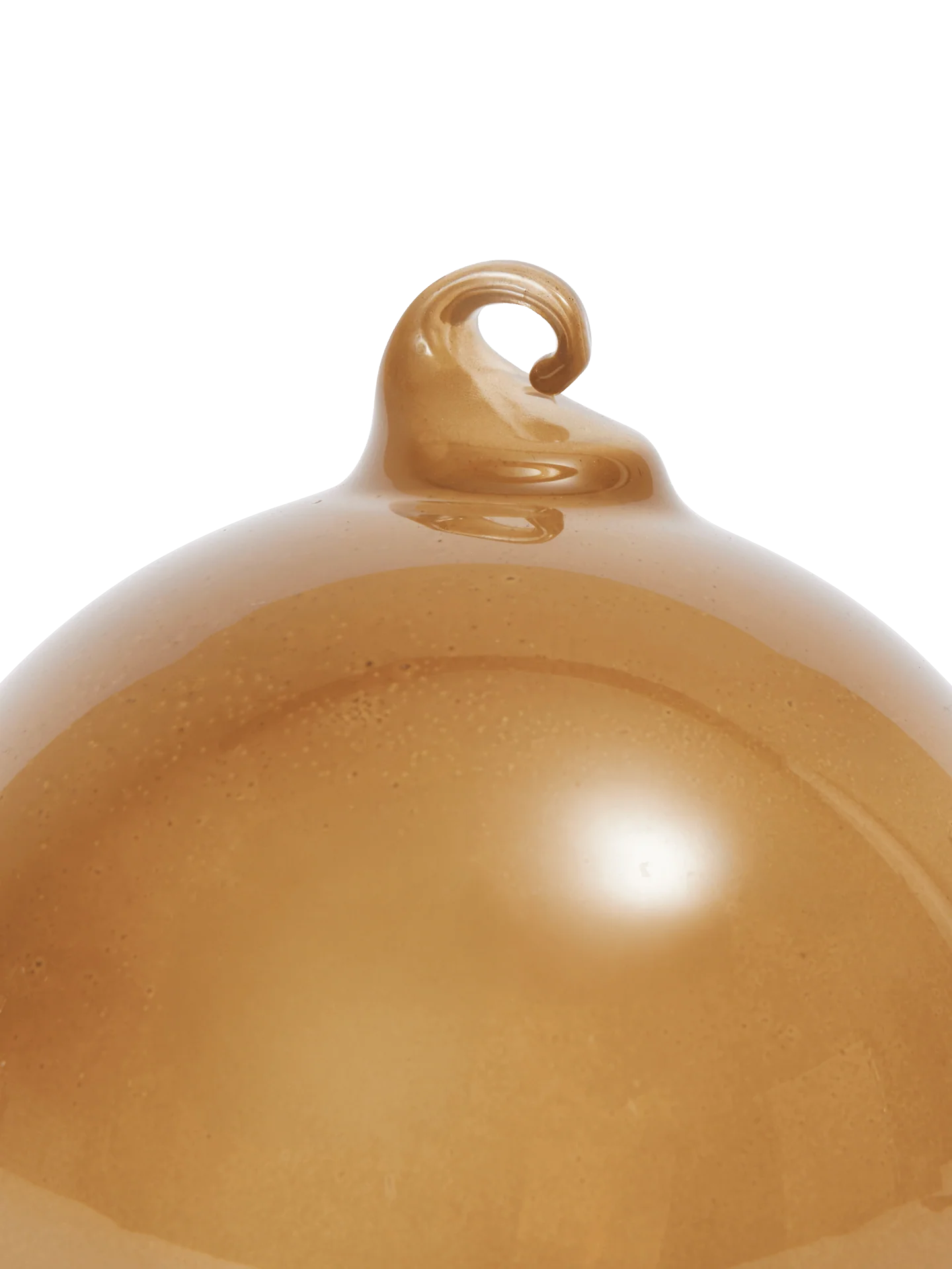 Glass Baubles - Small - Set of 3 - Roseate Opaque - Image 3