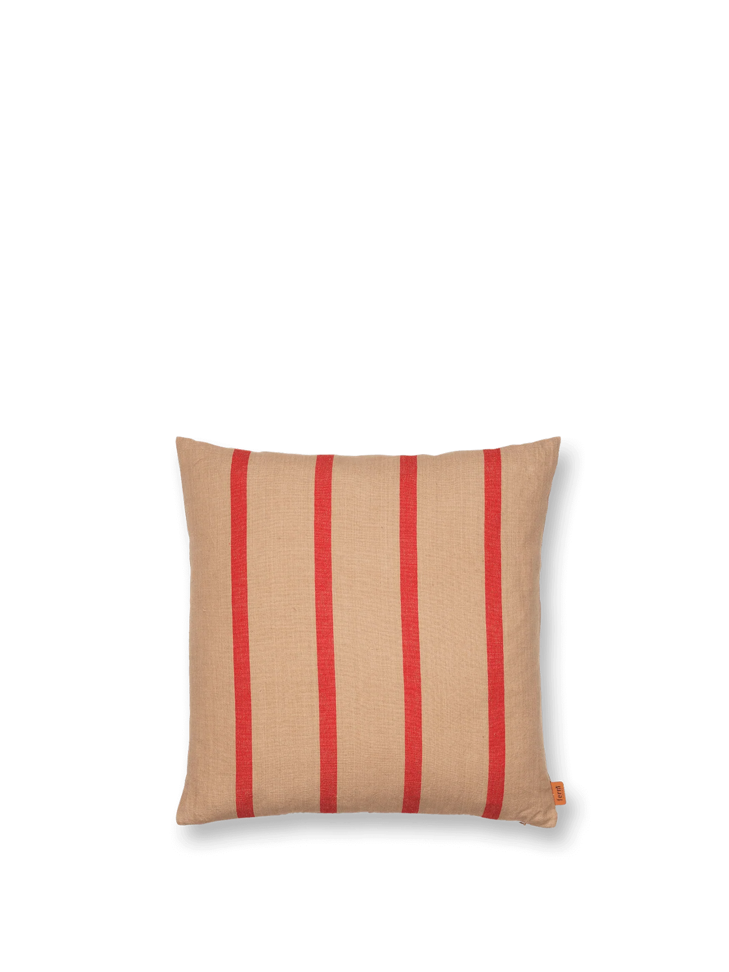 Grand Cushion - Camel/Red