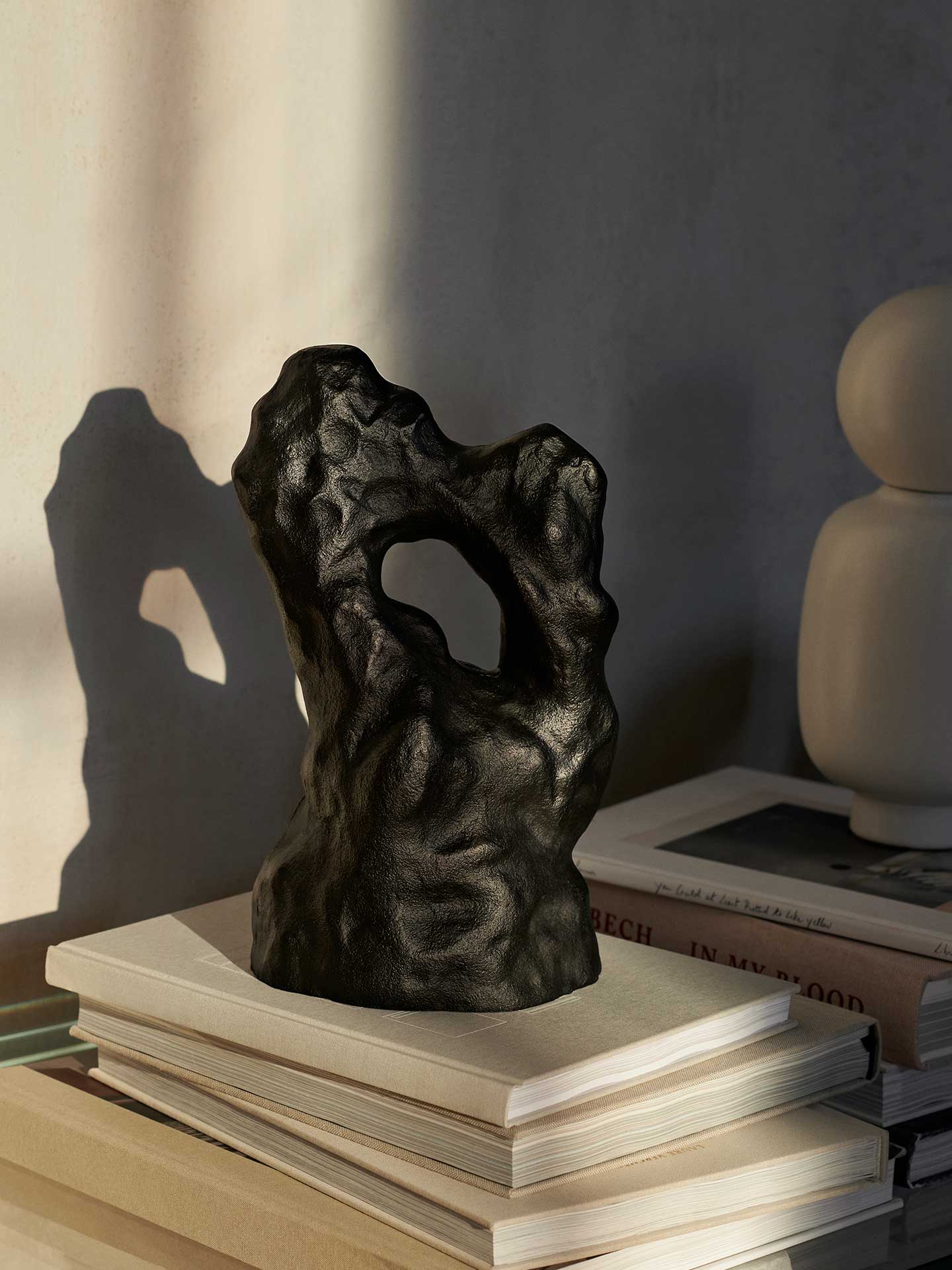 Grotto Piece - Blackened Aluminium - Image 3