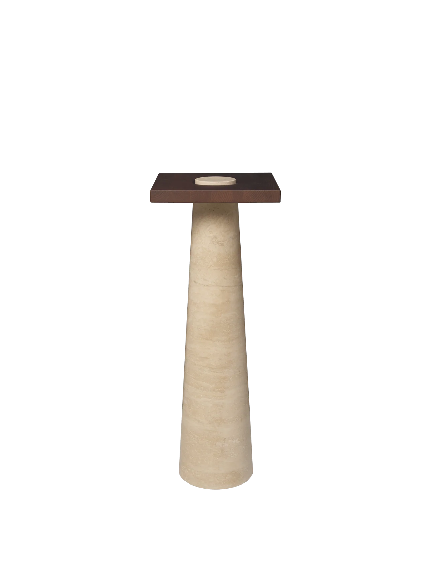 Grova Pedestal - Travertine