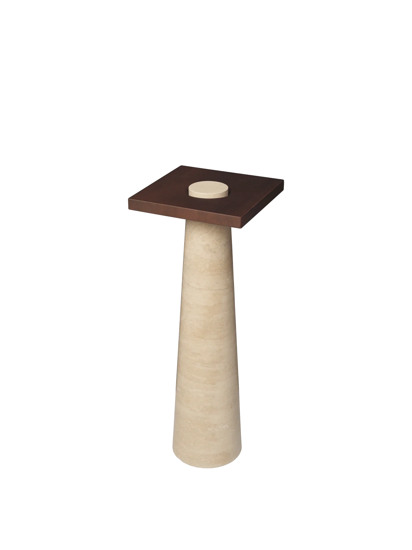 Grova Pedestal - Travertine - Image 3