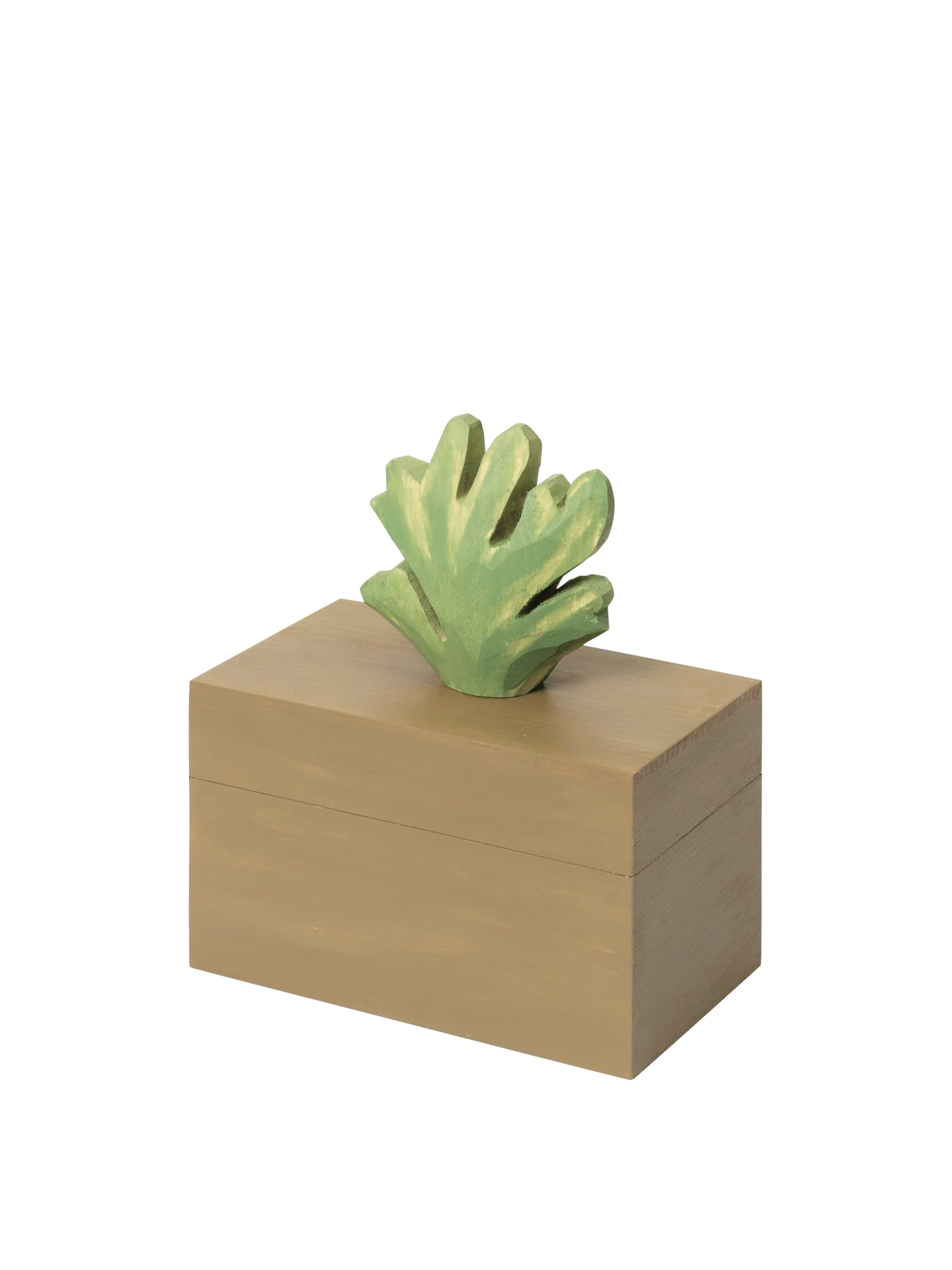 Harbour Box - Coral - Mistletoe/Tan - Image 4