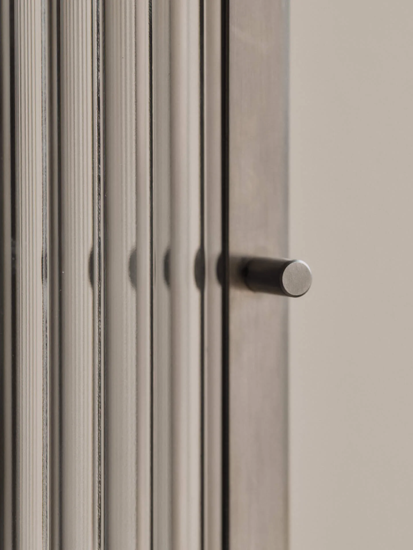 Haze Wall Cabinet - Tall - Brushed Stainless Steel - Image 3