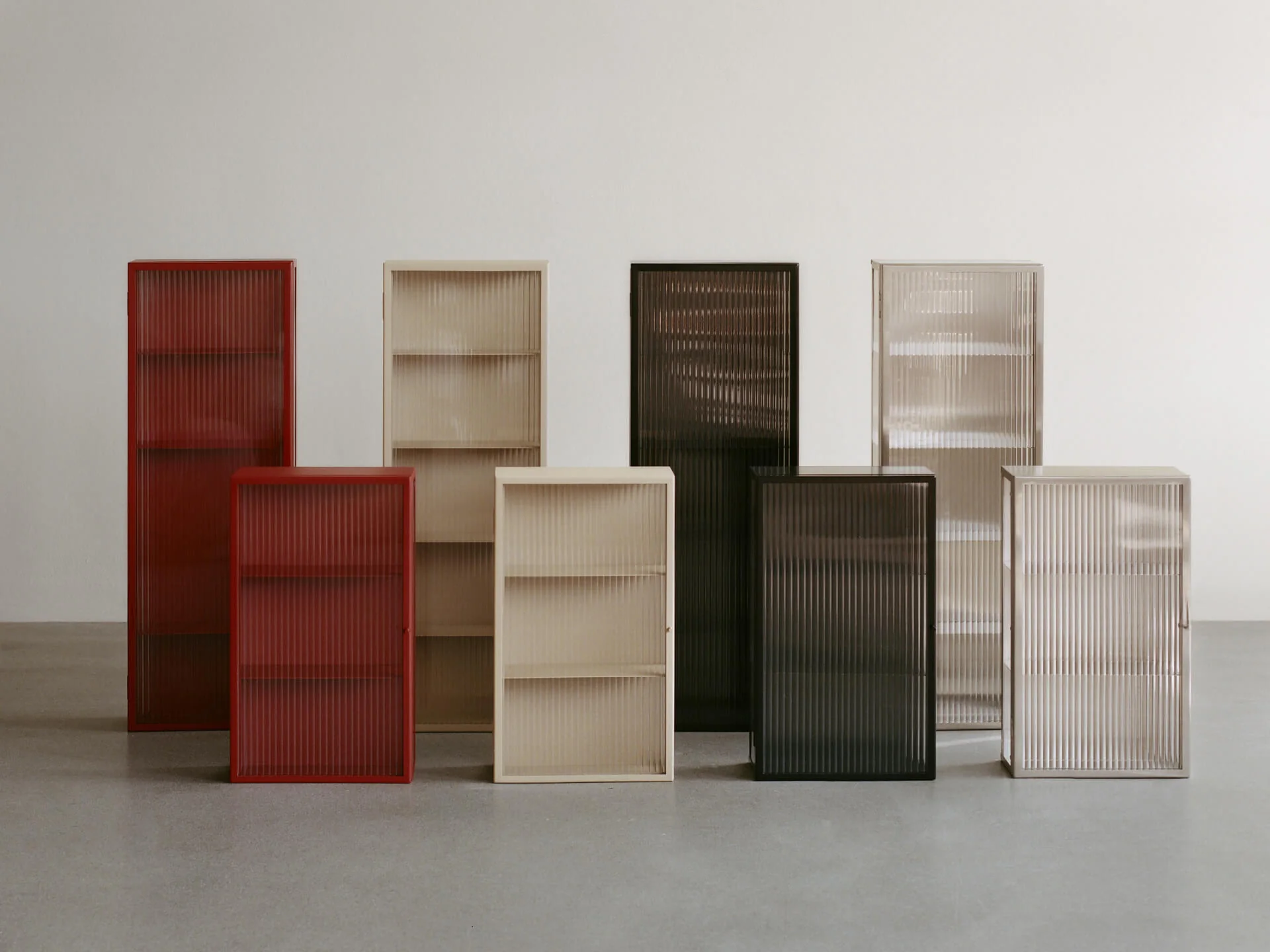 Haze Wall Cabinet - Tall - Brushed Stainless Steel - Image 5