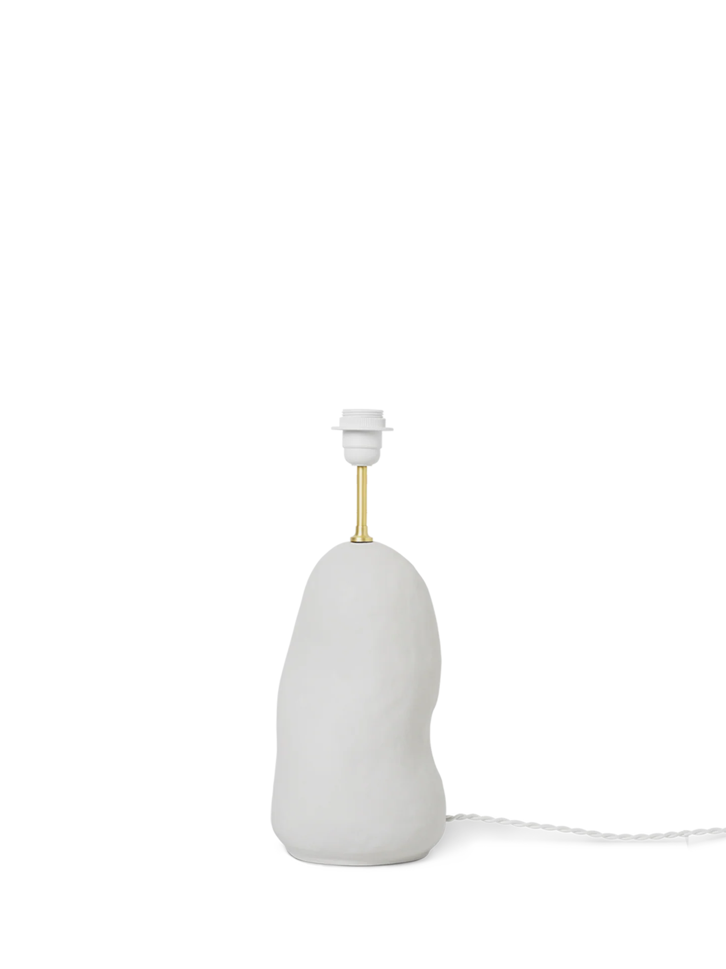 Hebe Lamp Base - Medium - Off-White