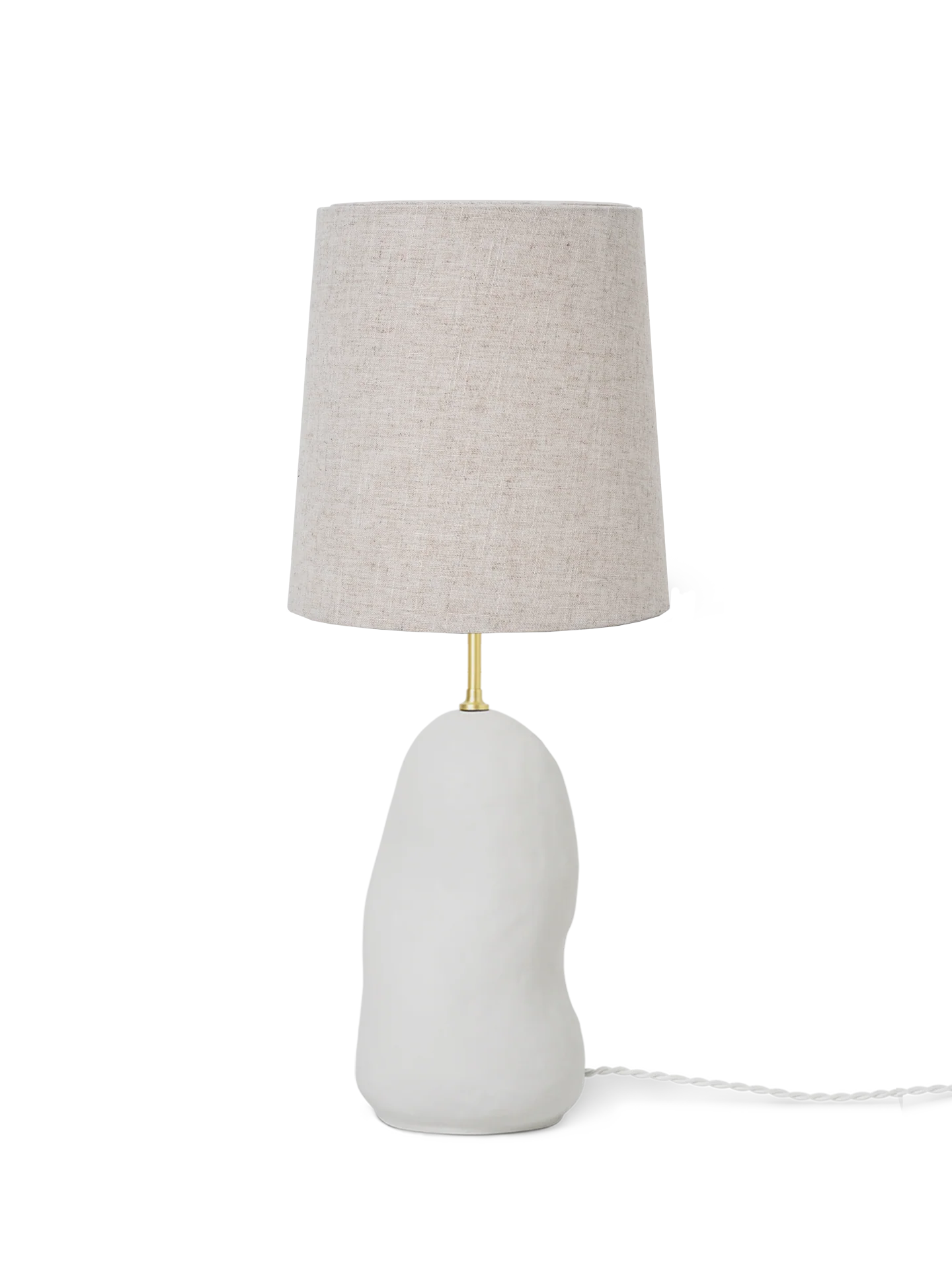 Hebe Lamp Base - Medium - Off-White - Image 2