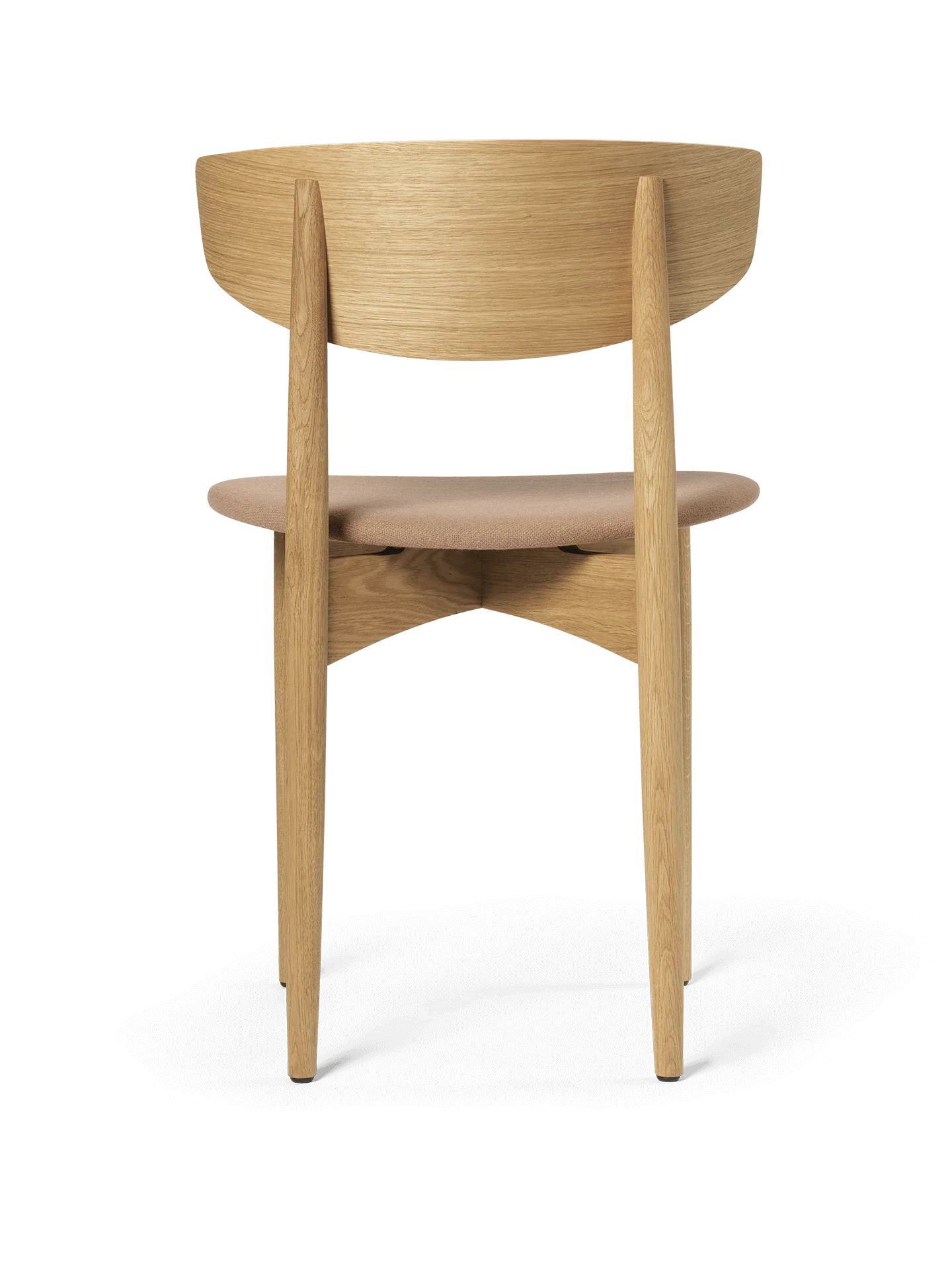 Herman Dining Chair - Upholstered Seat - Tonus - Oak/Tan - UK - Image 4