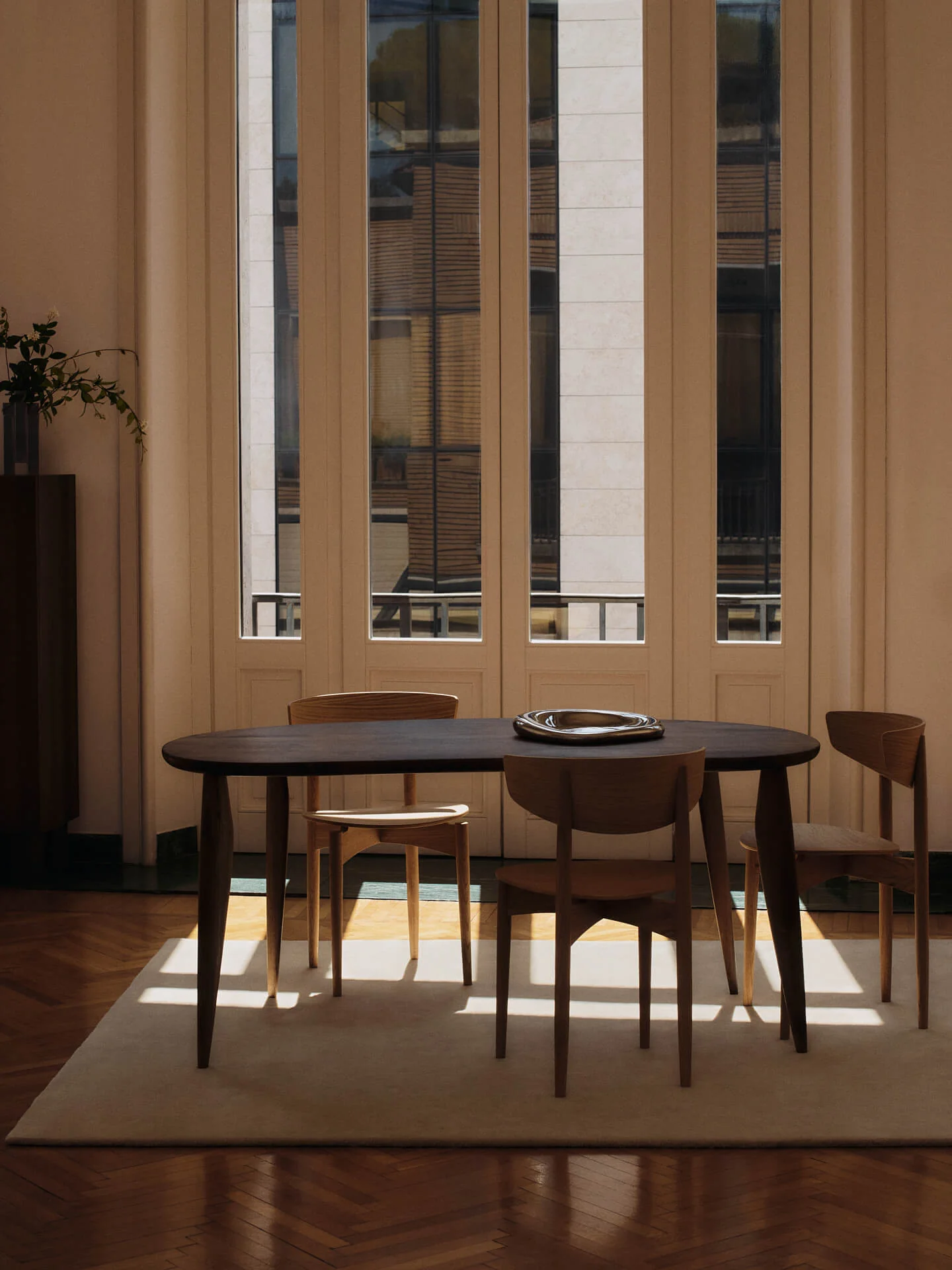 Herman Dining Chair - Wood - Natural Oak - Image 3