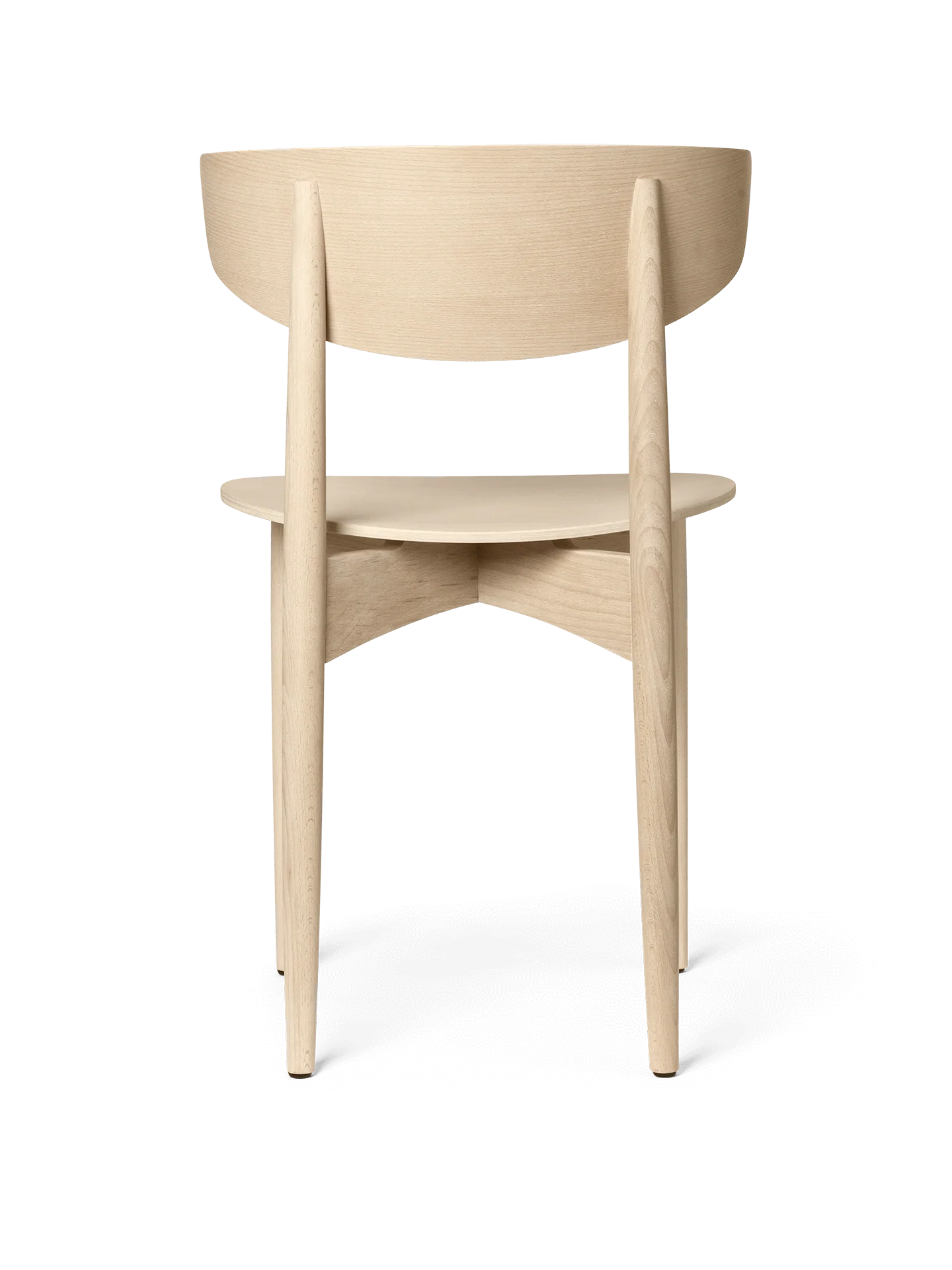 Herman Dining Chair - Wood - White Oiled Beech - Image 3