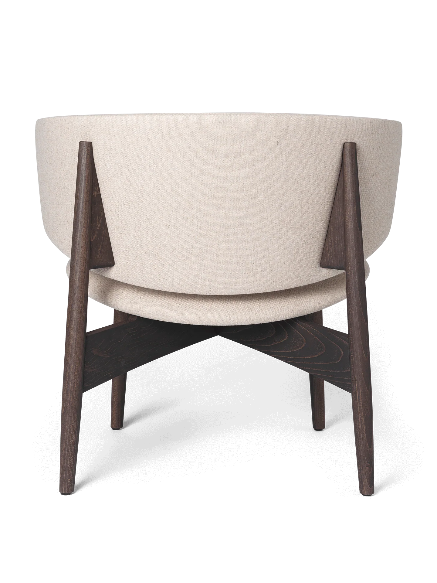 Herman Lounge Chair - Wood - Main Line Flax - Dark Stained Beech/Sand - UK - Image 3