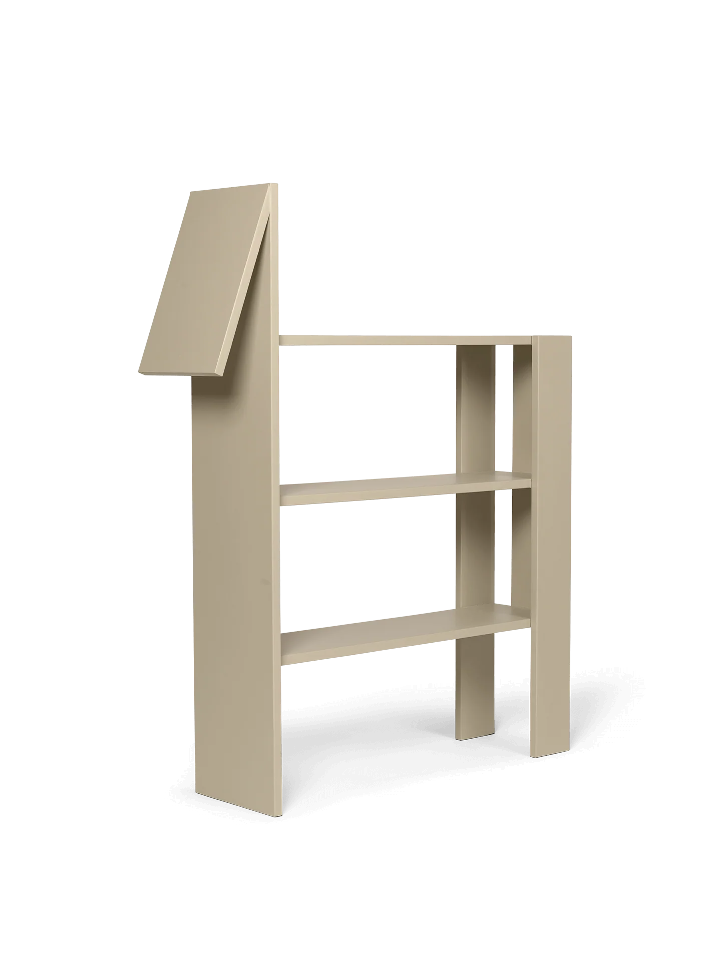 Horse Bookcase - Cashmere