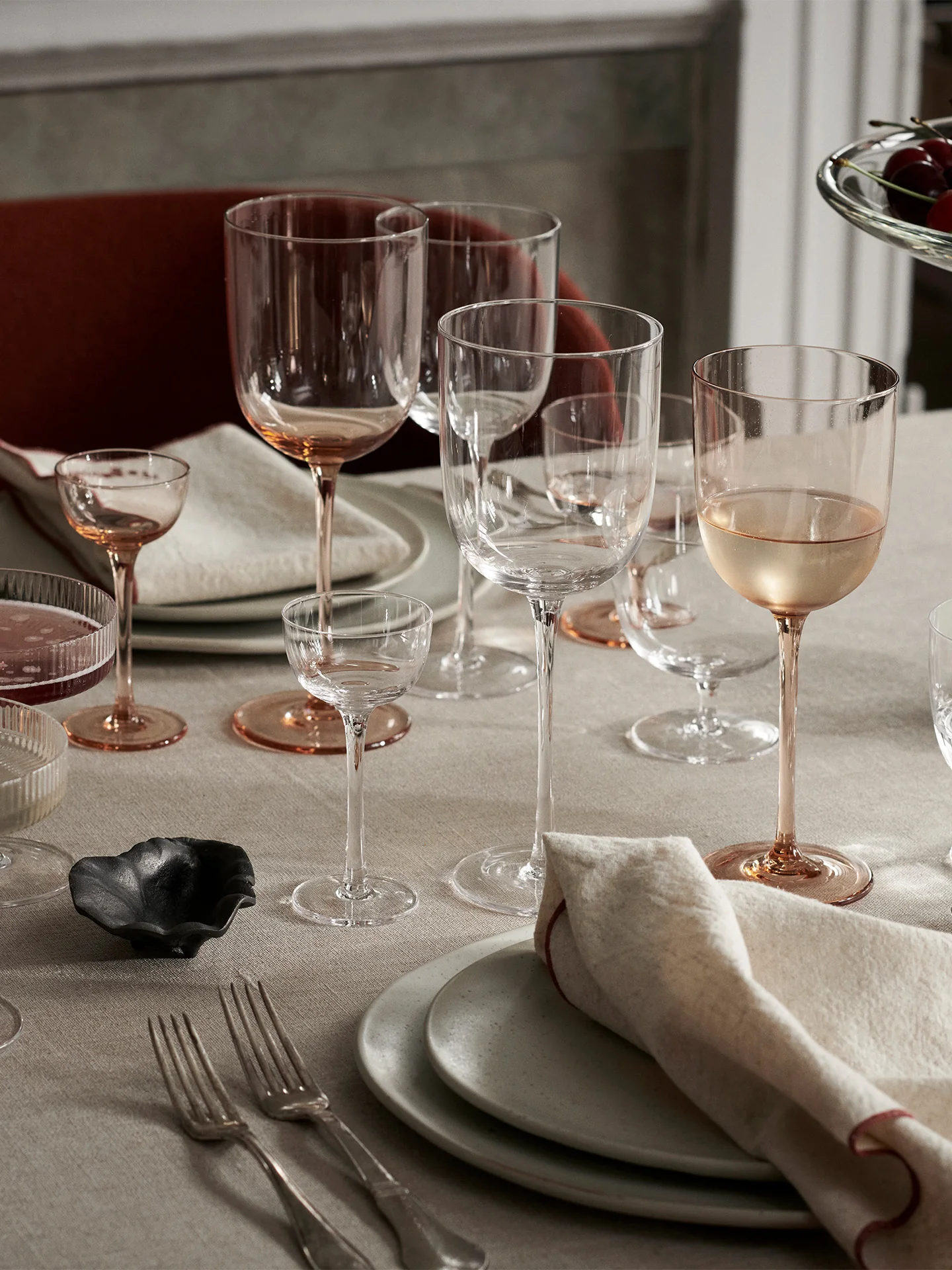 Host White Wine Glasses - Set of 2 - Blush - Image 2