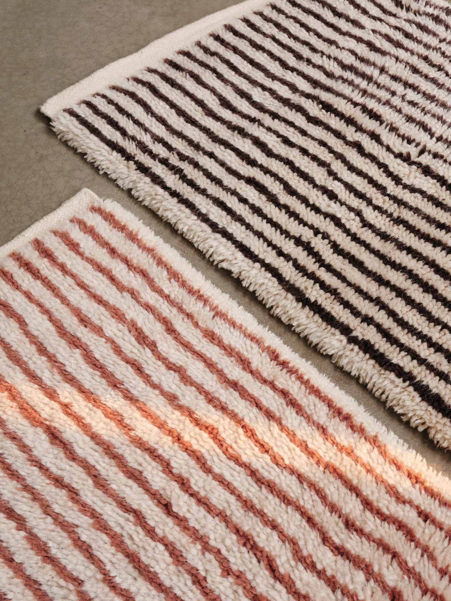 Kami Knotted Rug - Off-White/Red Brown - Image 2