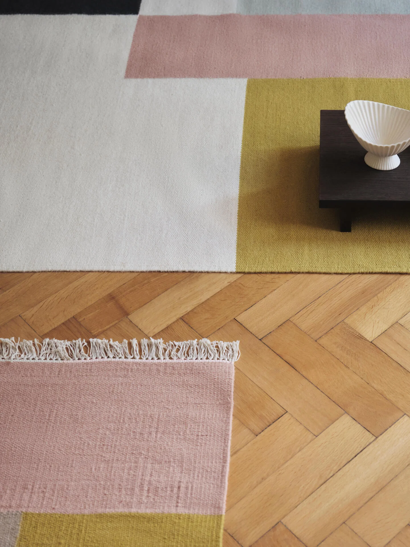 Kelim Rug - Medium - Squares - Image 2