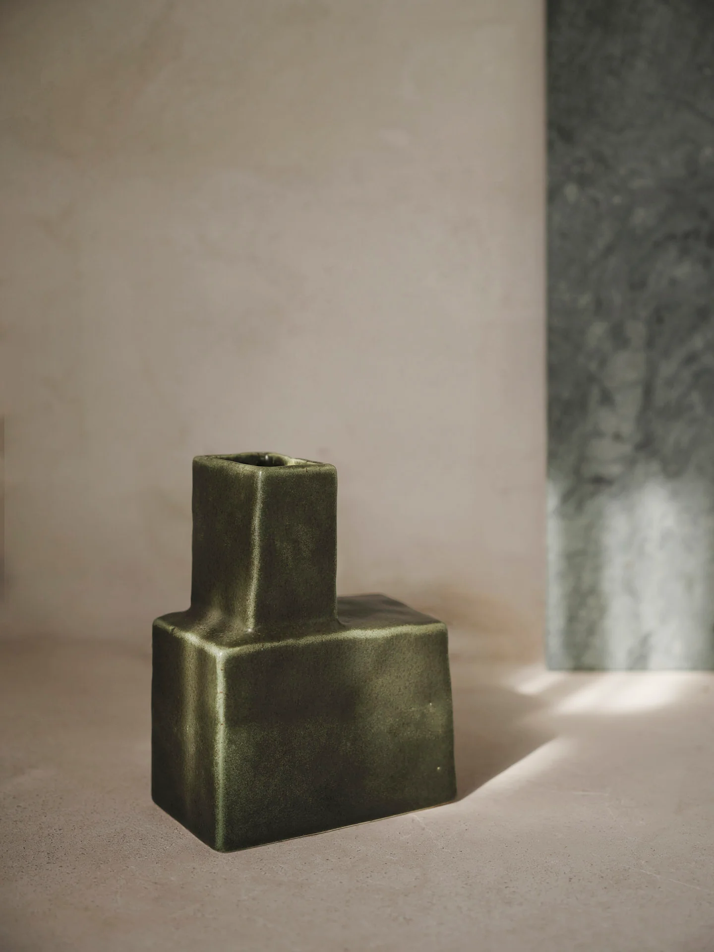 Koa Vase - Small - Dark Sage - Image 2